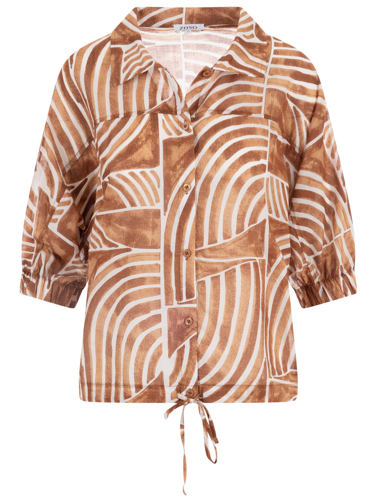 Zoso Blouse Colina  Camel 00083775-2350