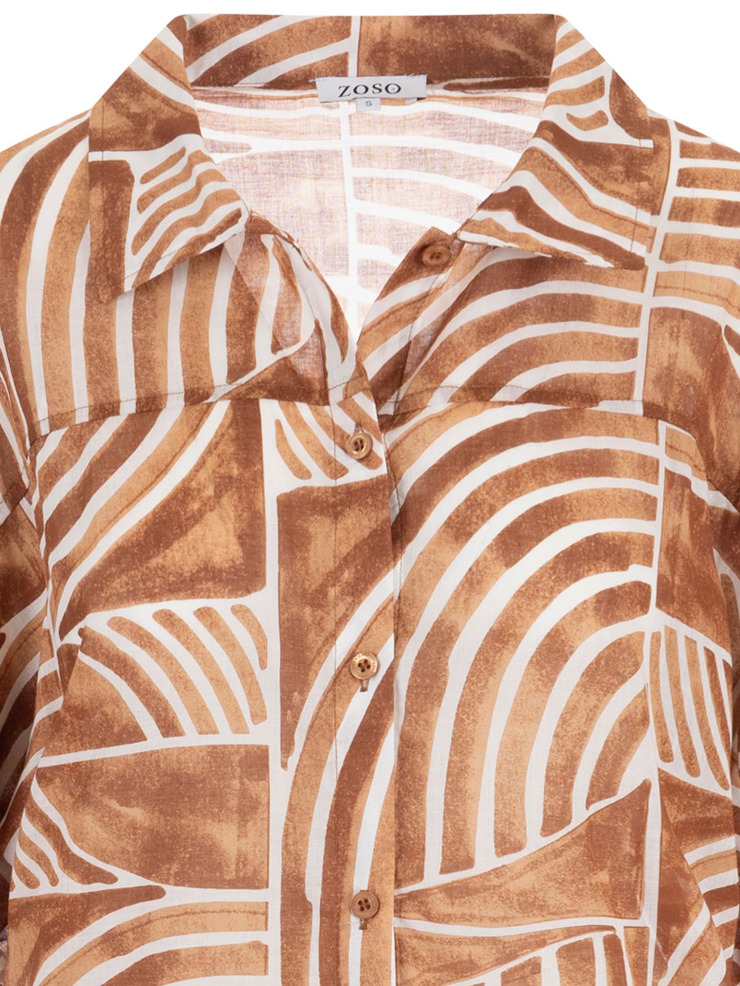 Zoso Blouse Colina  Camel 00083775-2350