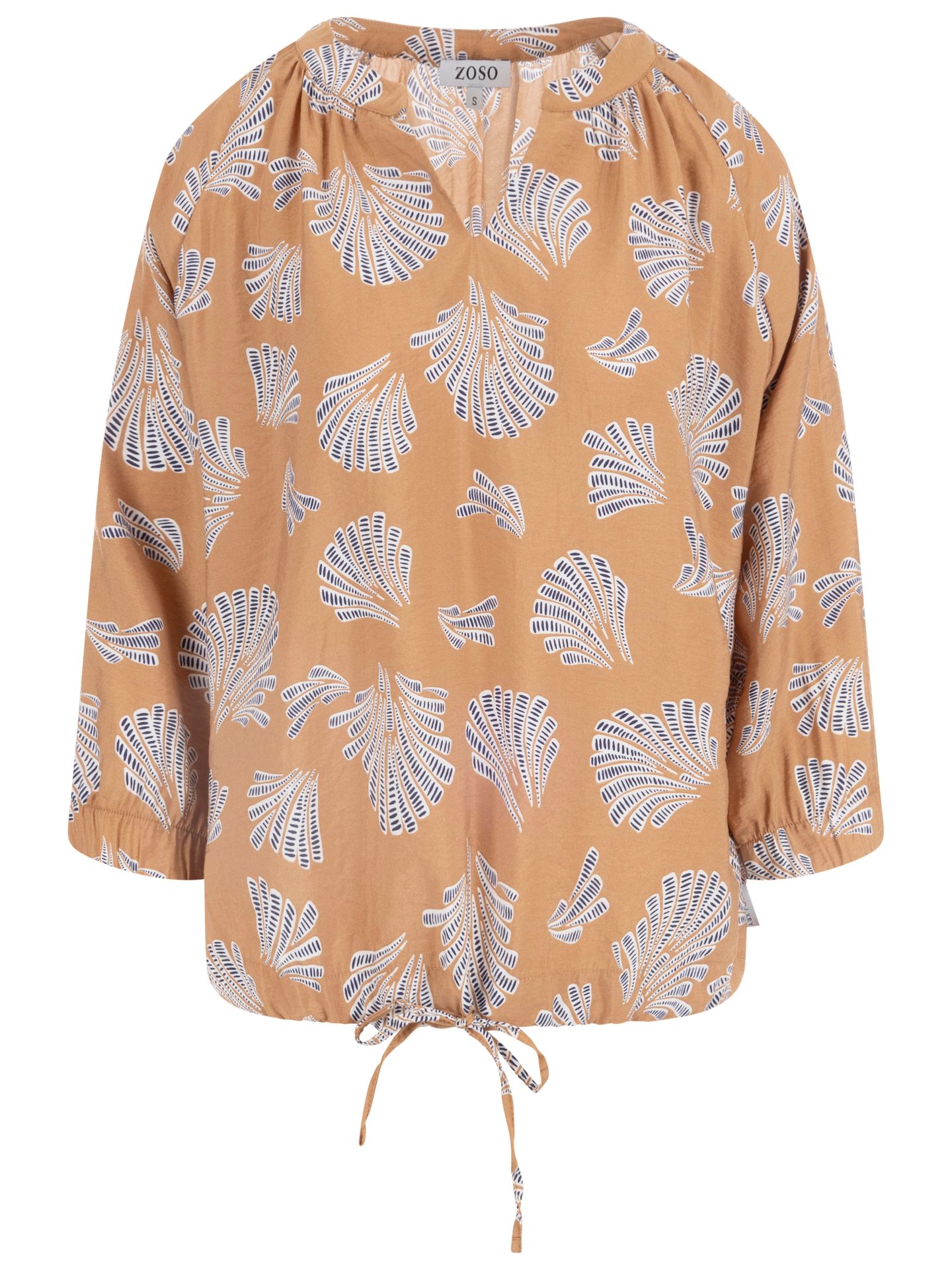 Zoso Blouse Lydia Camel 00083777-2350