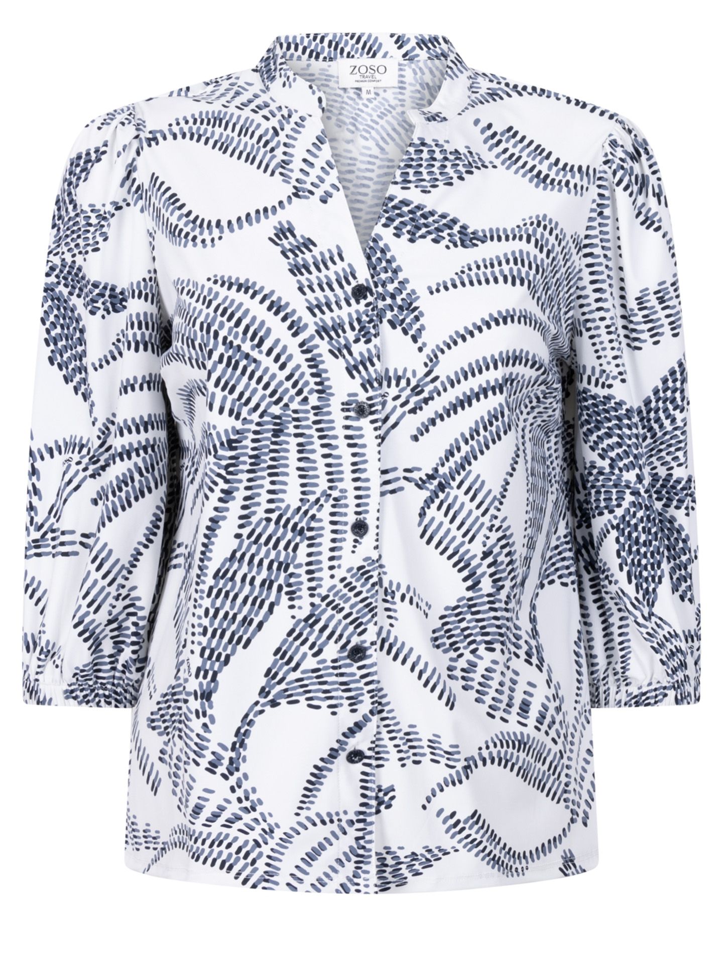 Zoso T-shirt Leonie Blauw 00083783-1500