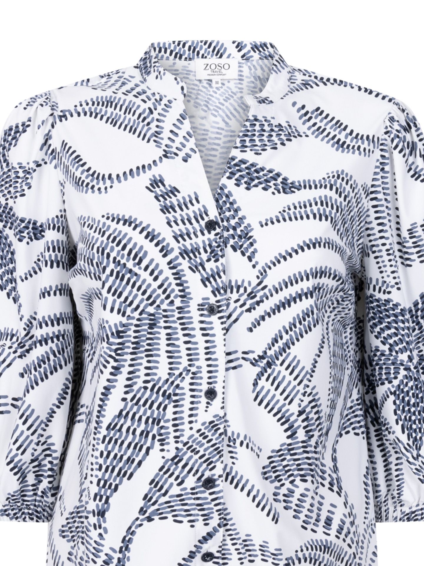 Zoso T-shirt Leonie Blauw 00083783-1500