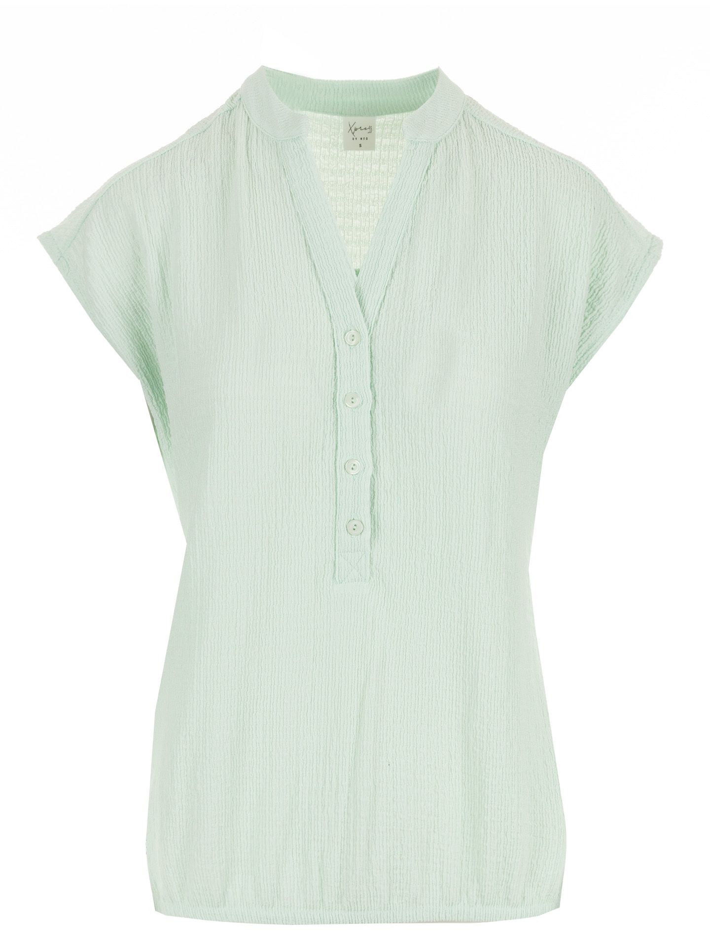 NED Blouse Lucie Groen 00083796-6000