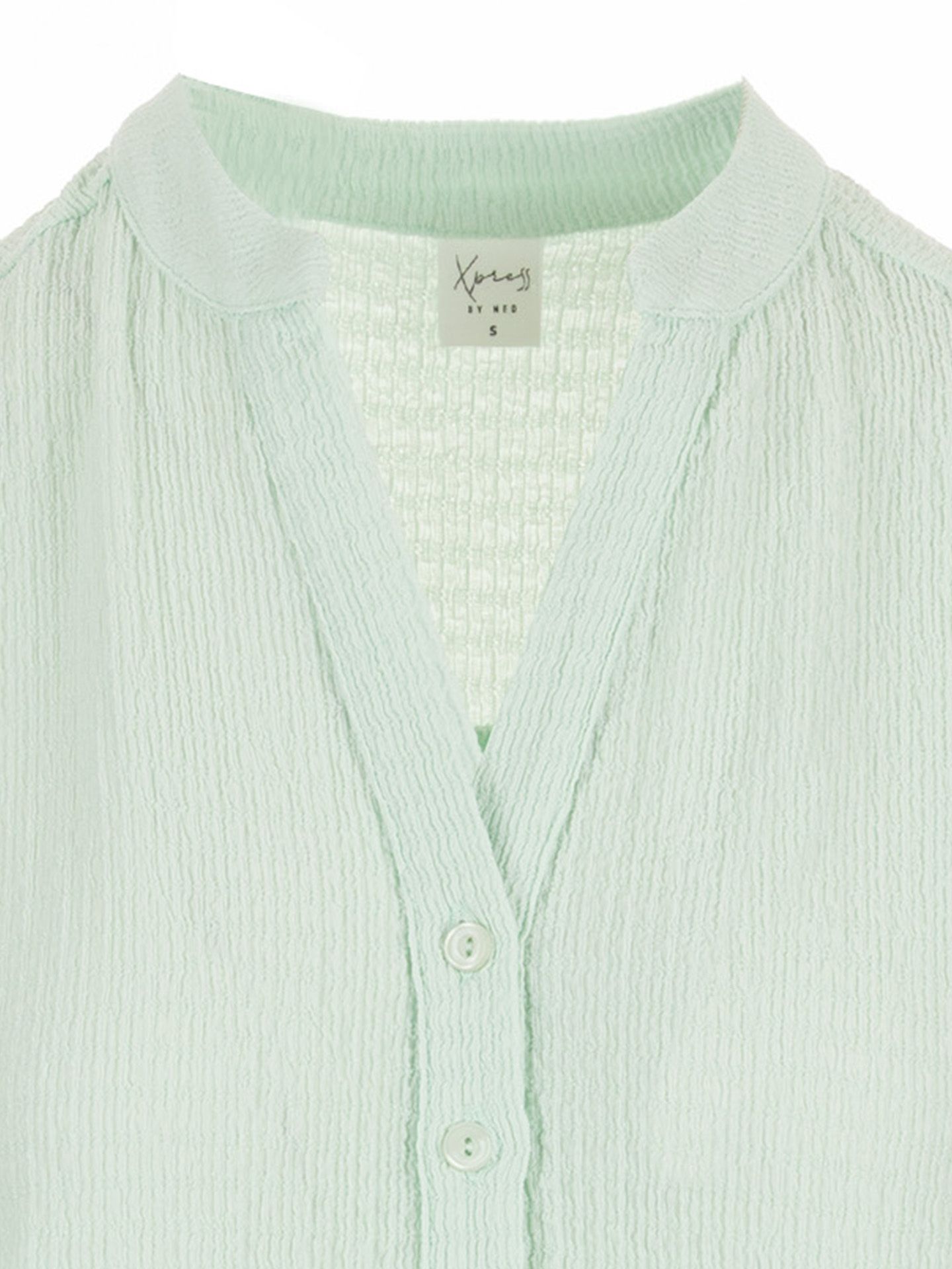 NED Blouse Lucie Groen 00083796-6000