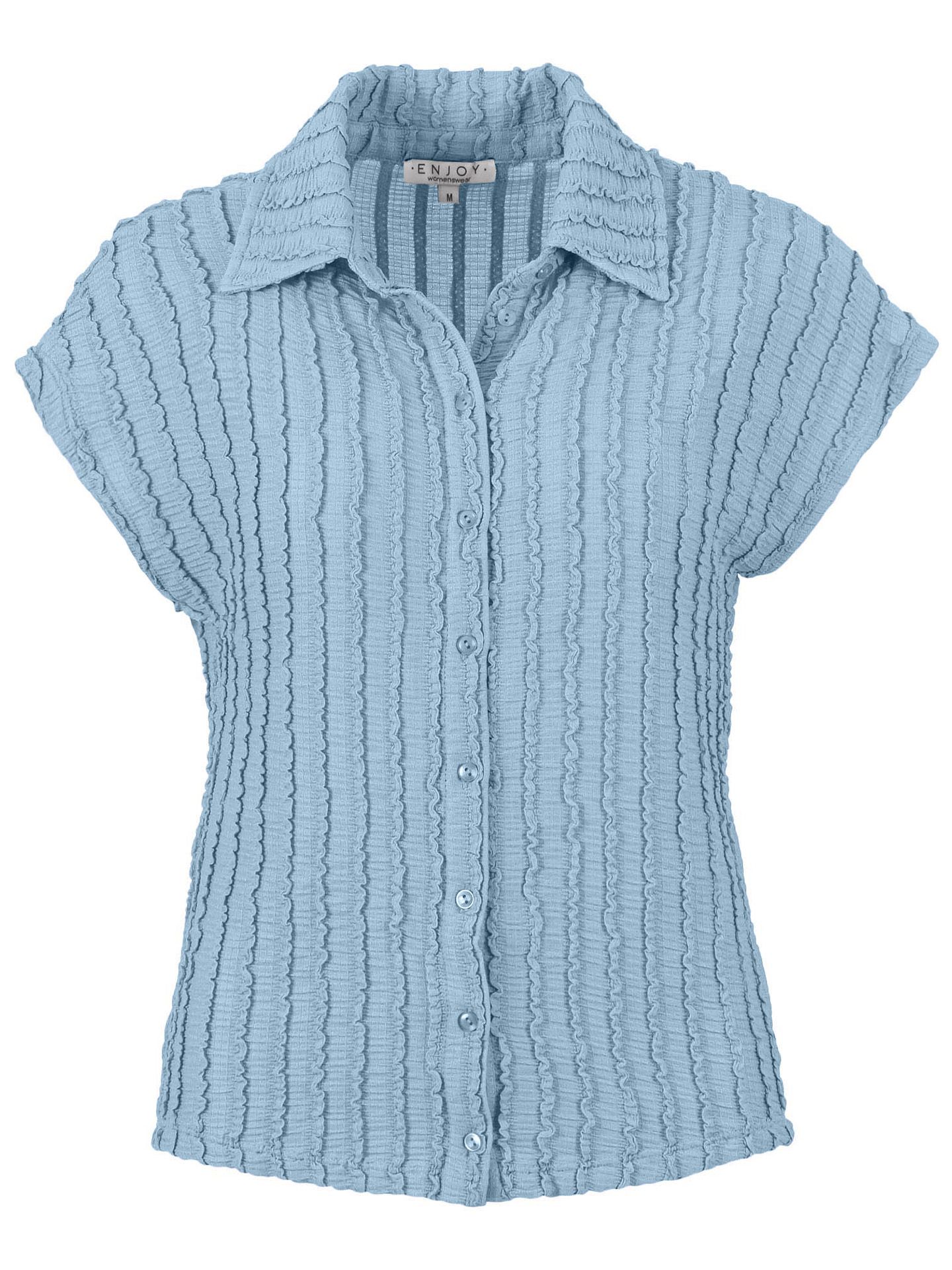 Enjoy Womenswear Blouse Noor Blauw 00083802-1600