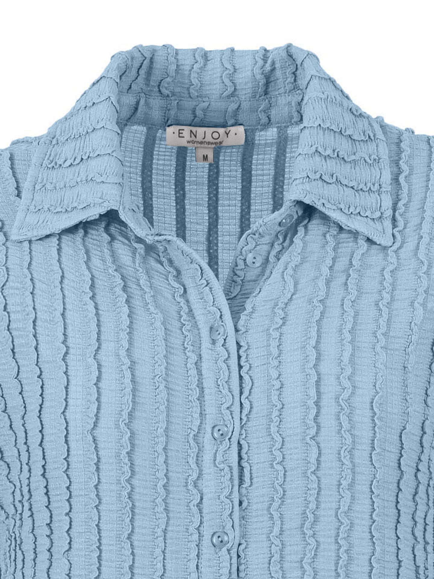 Enjoy Womenswear Blouse Noor Blauw 00083802-1600