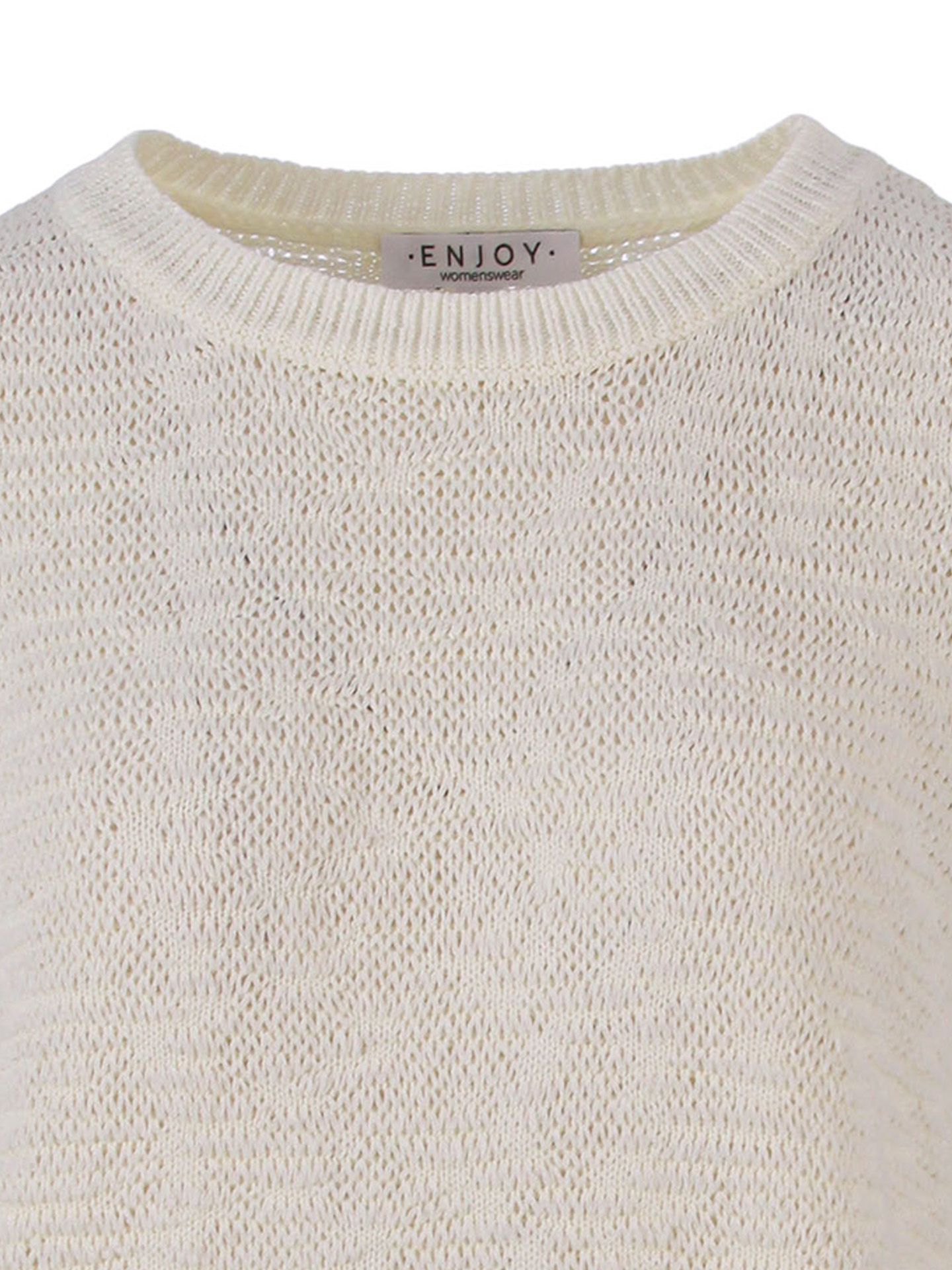 Enjoy Womenswear Trui Naomi Off white 00083805-5050
