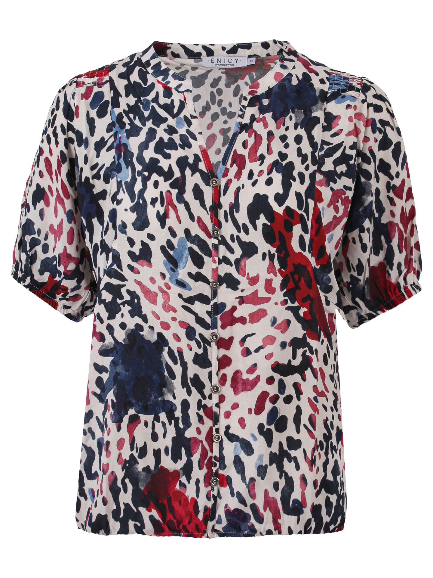Enjoy Womenswear Blouse Lois Blauw 00083809-1500