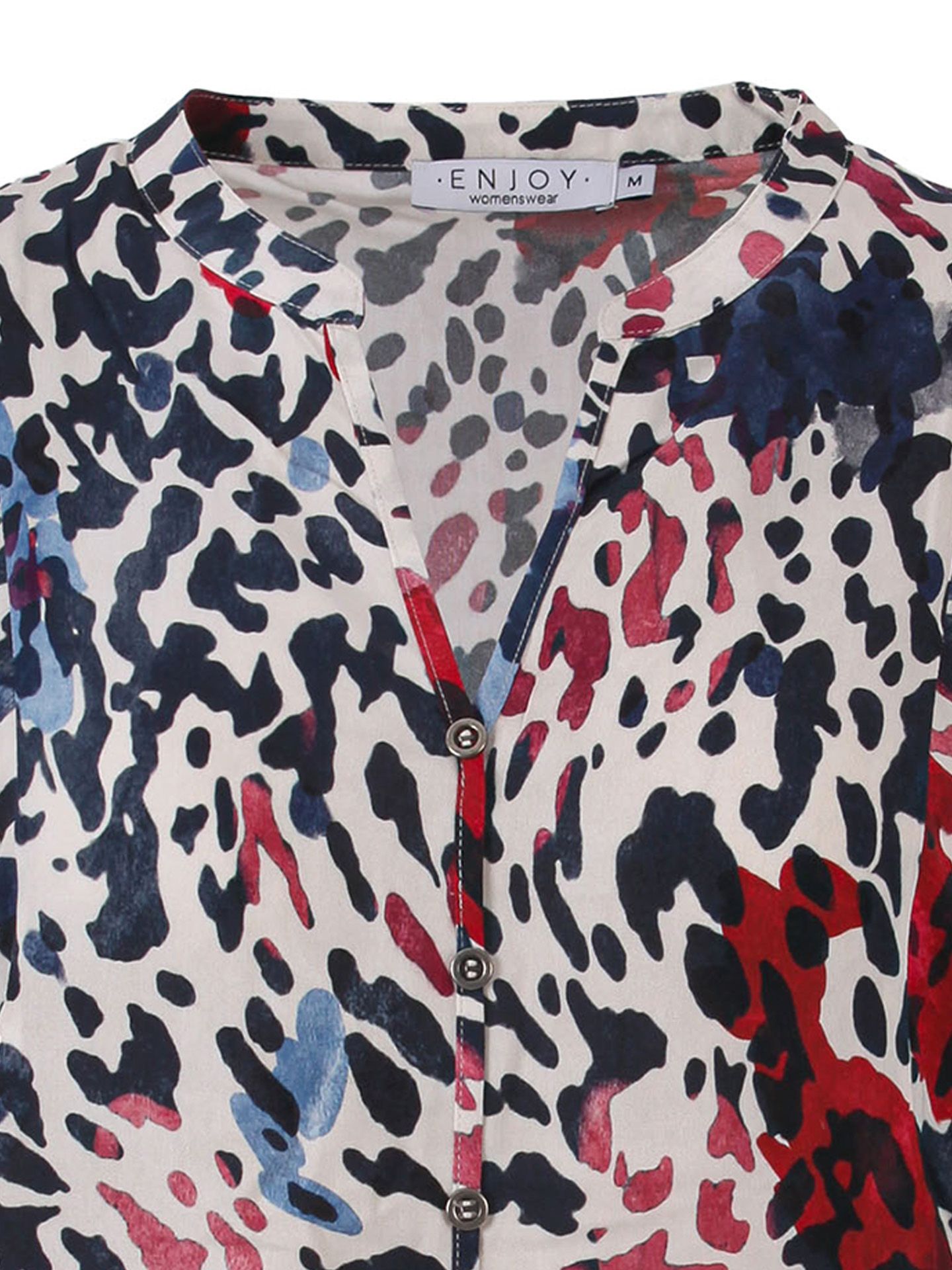 Enjoy Womenswear Blouse Lois Blauw 00083809-1500