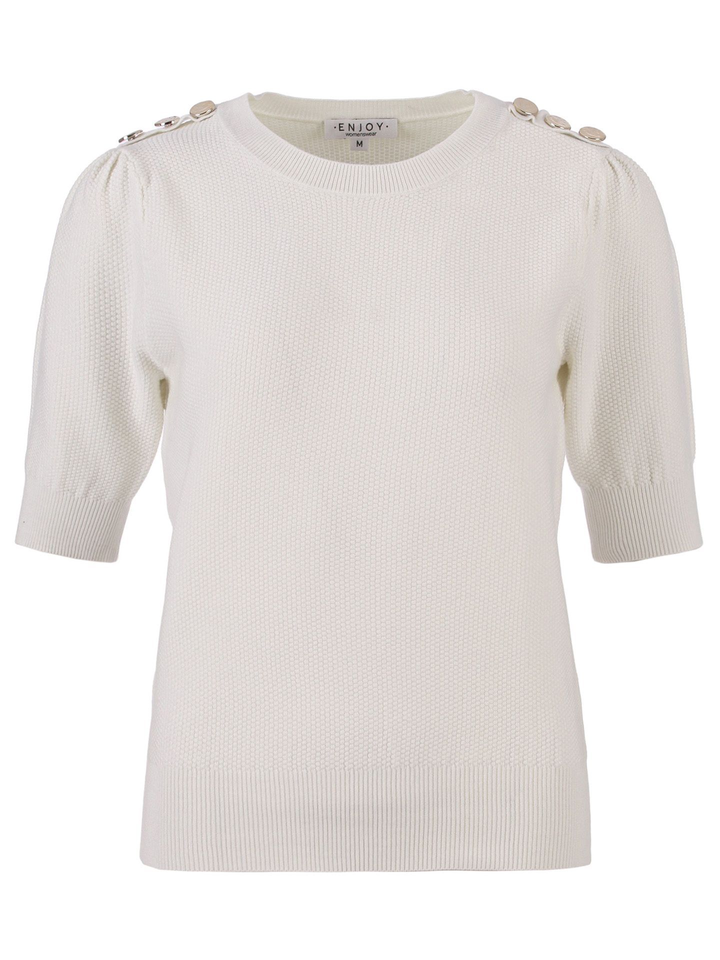 Enjoy Womenswear Trui Mira Off white 00083812-5050