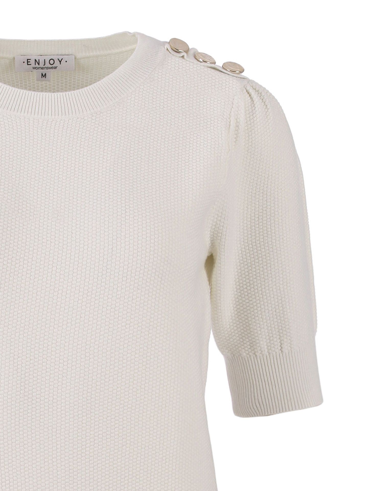 Enjoy Womenswear Trui Mira Off white 00083812-5050