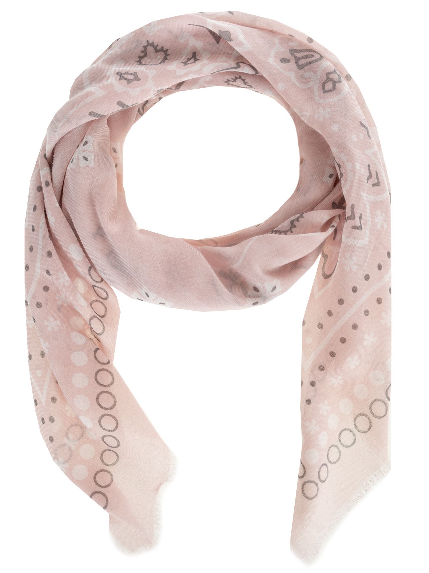 Schijvens mode Sjaal Joke Roze 00083821-4700