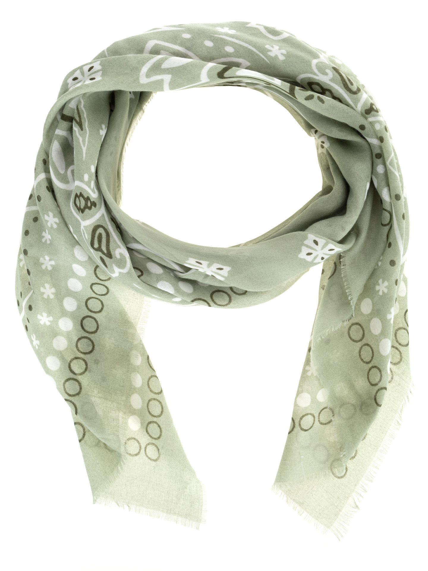 Schijvens mode Sjaal Joke Groen 00083821-6100