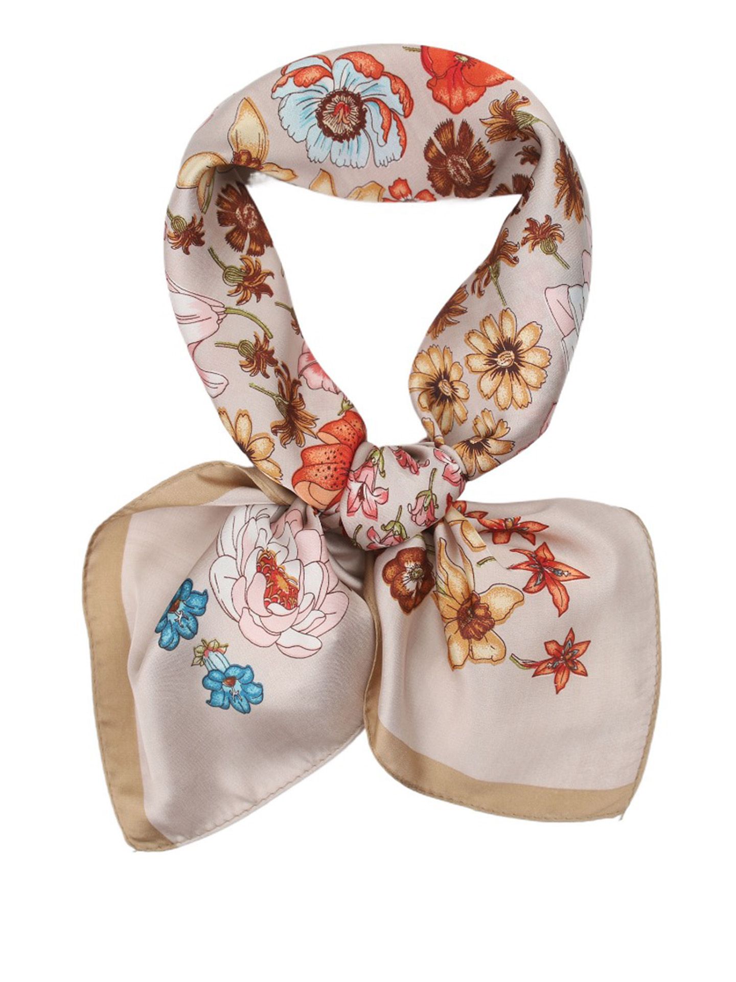 Schijvens mode Sjaal Nicole Taupe 00083825-5500