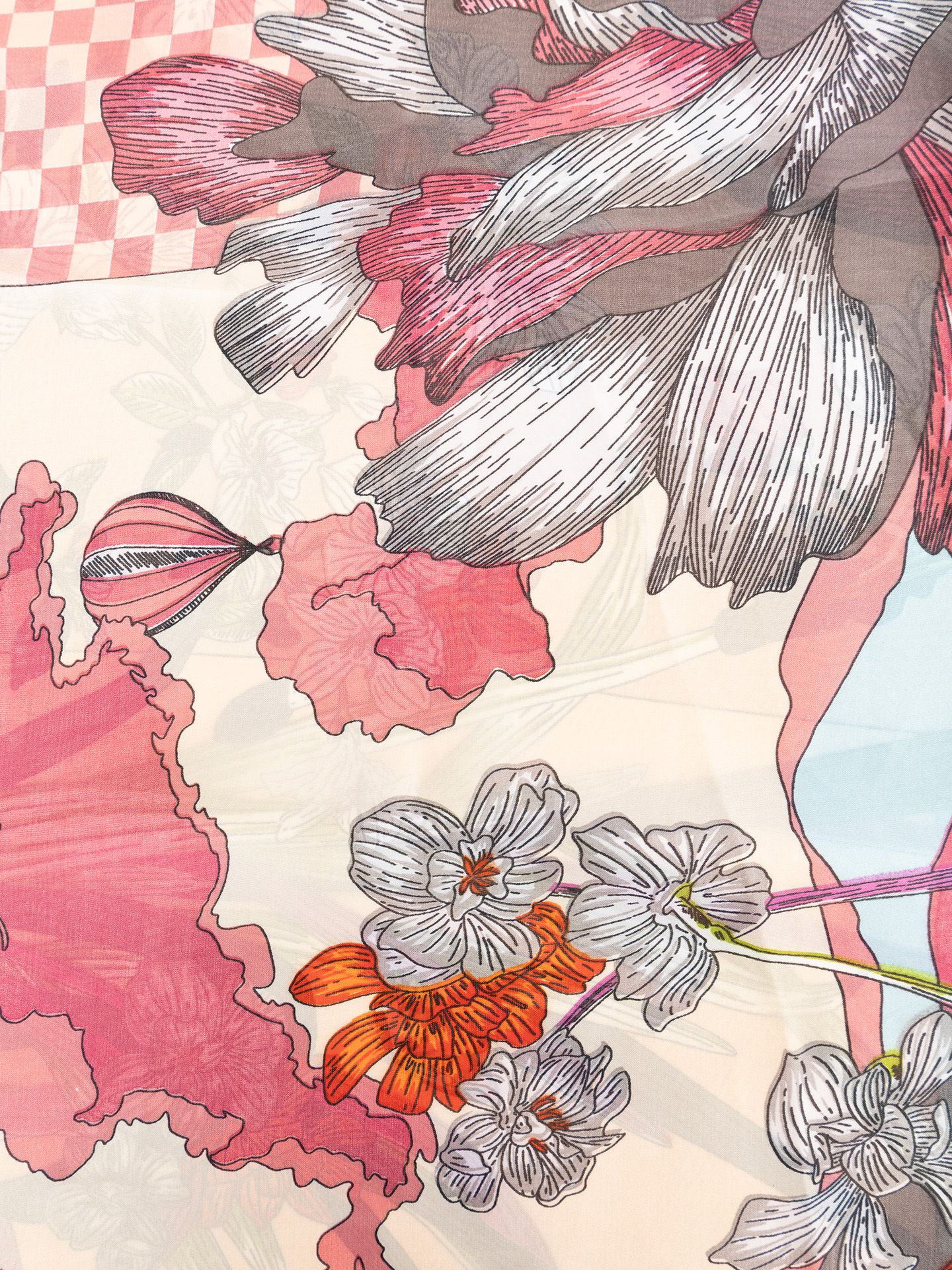 Schijvens mode Sjaal Karin Roze 00083826-4700