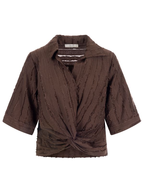 SAAR Blouse Vanity Bruin 2900081336037