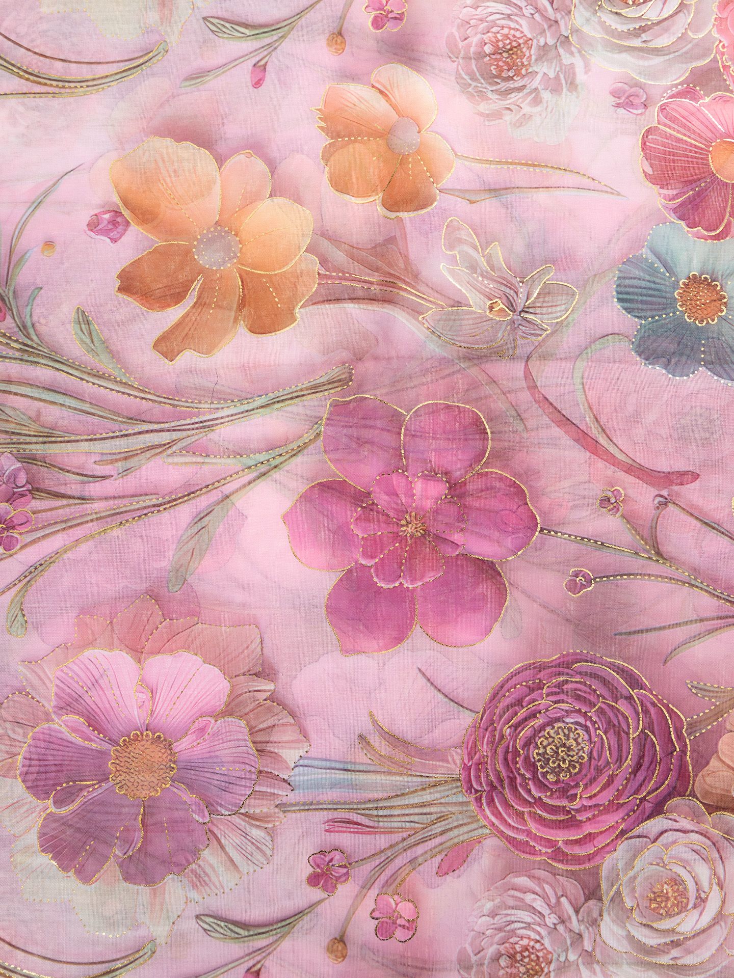 Schijvens mode Sjaal Marlies Roze 00083847-3900