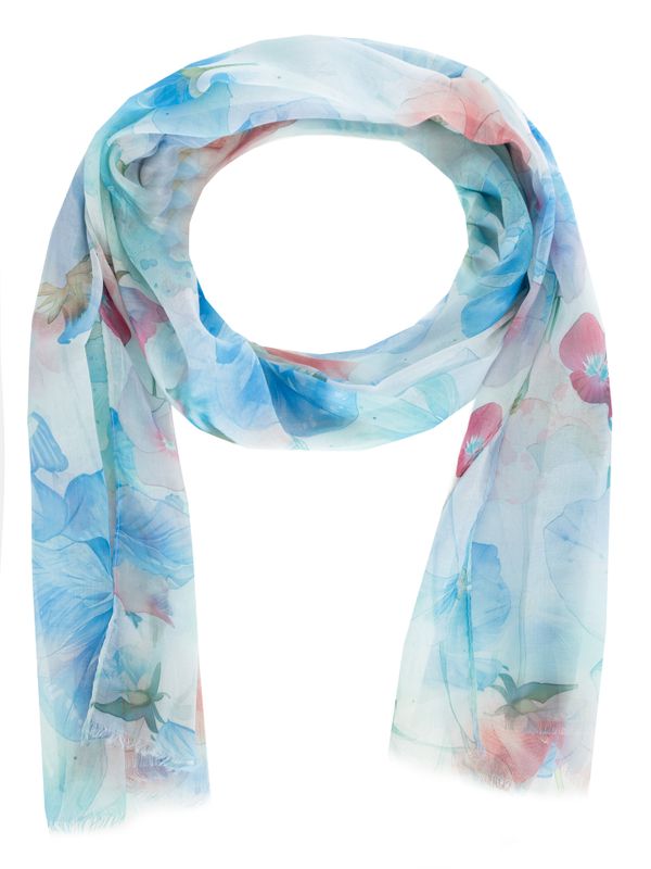 Schijvens mode Sjaal Marieke Blauw 2900080660010