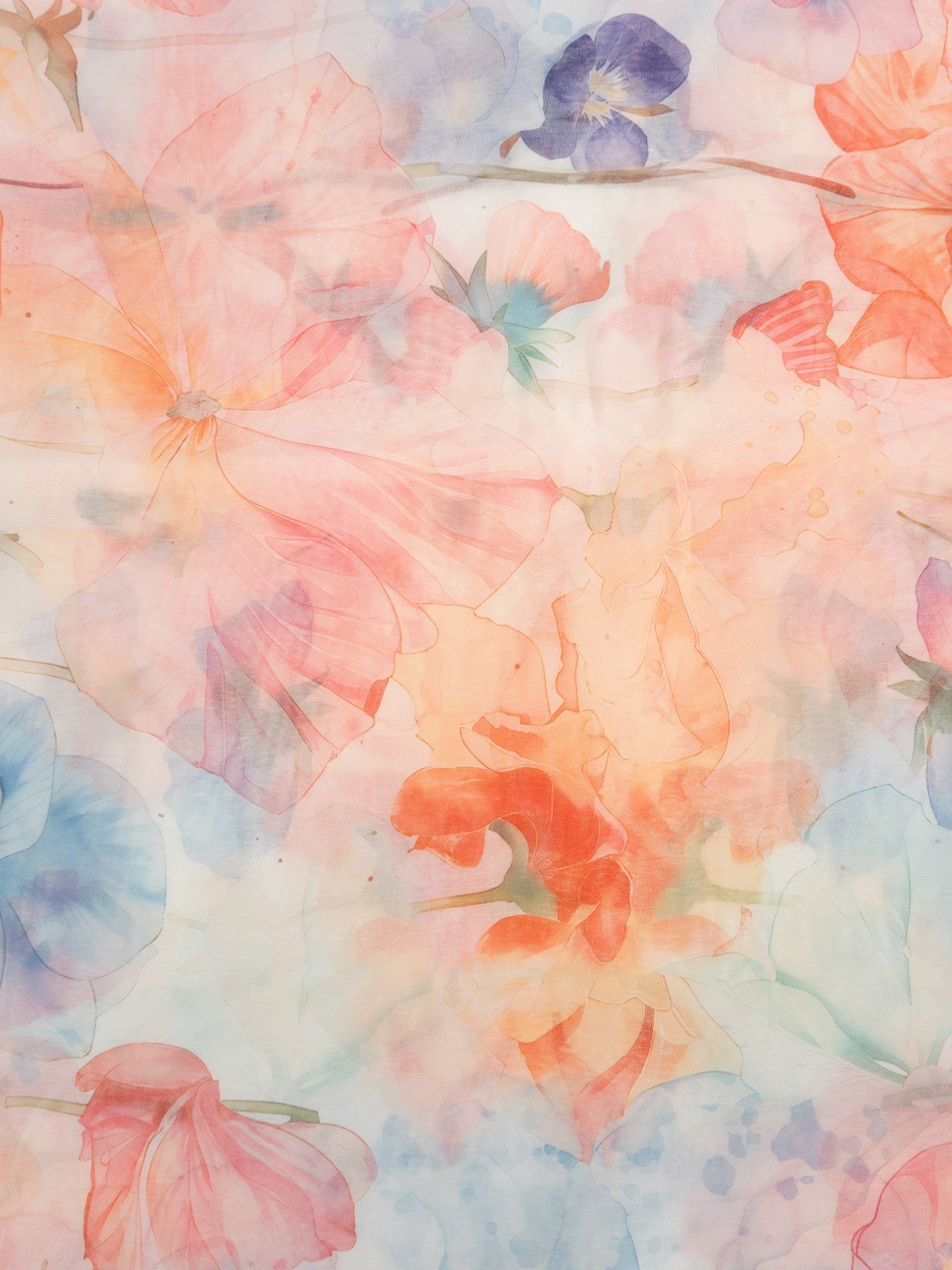 Schijvens mode Sjaal Marieke Koraal 00083851-3500