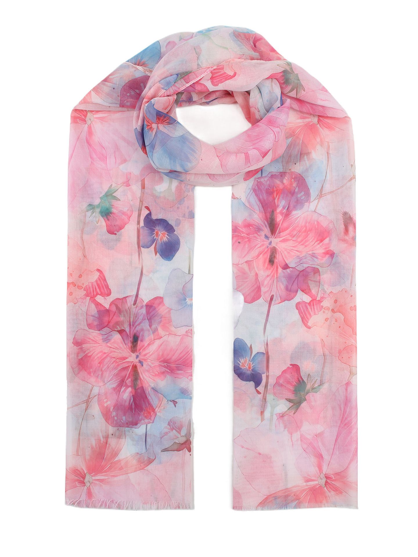 Schijvens mode Sjaal Marieke Roze 00083851-3900