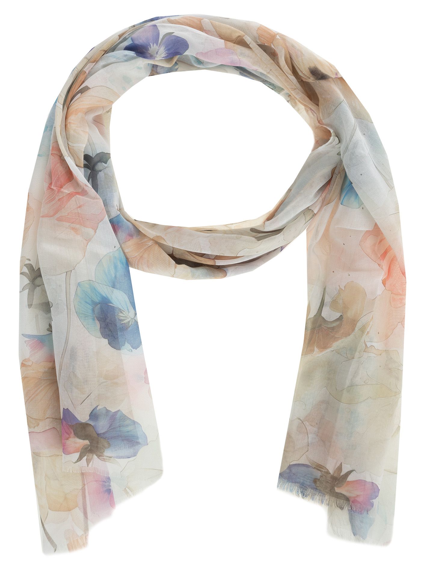 Schijvens mode Sjaal Marieke Beige 00083851-5200