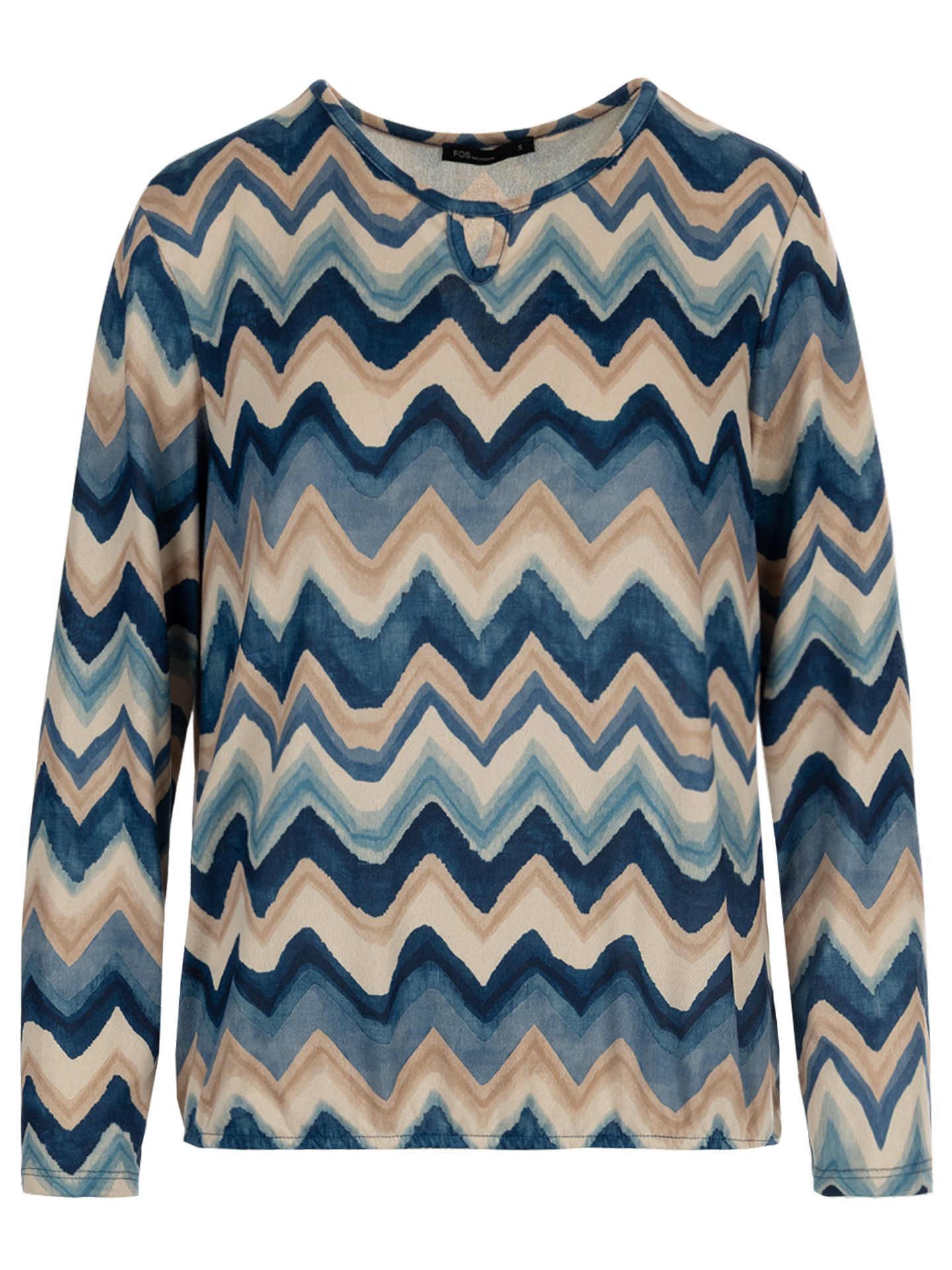 FOS Fashion Shirt Mimi Blauw 00083865-1600