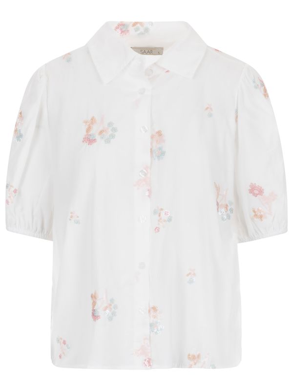 SAAR Blouse Vanta Wit 2900080718056