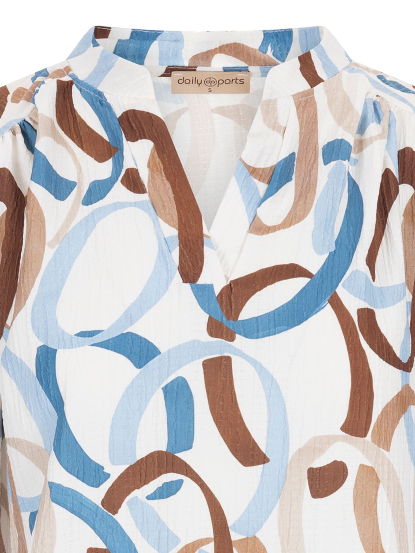 daily parts Blouse Andrea Blauw 00083886-1600