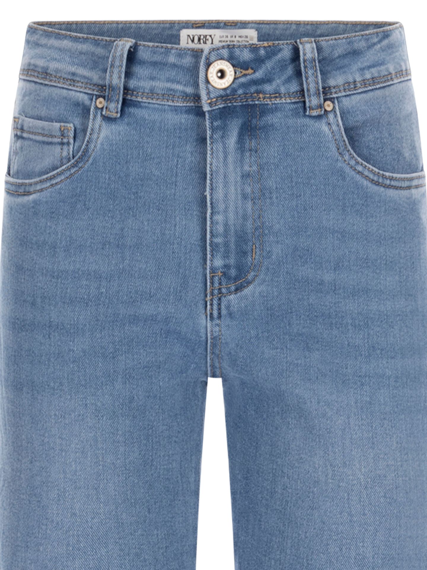 Norfy Straight Jeans Anna Blauw 00083889-800