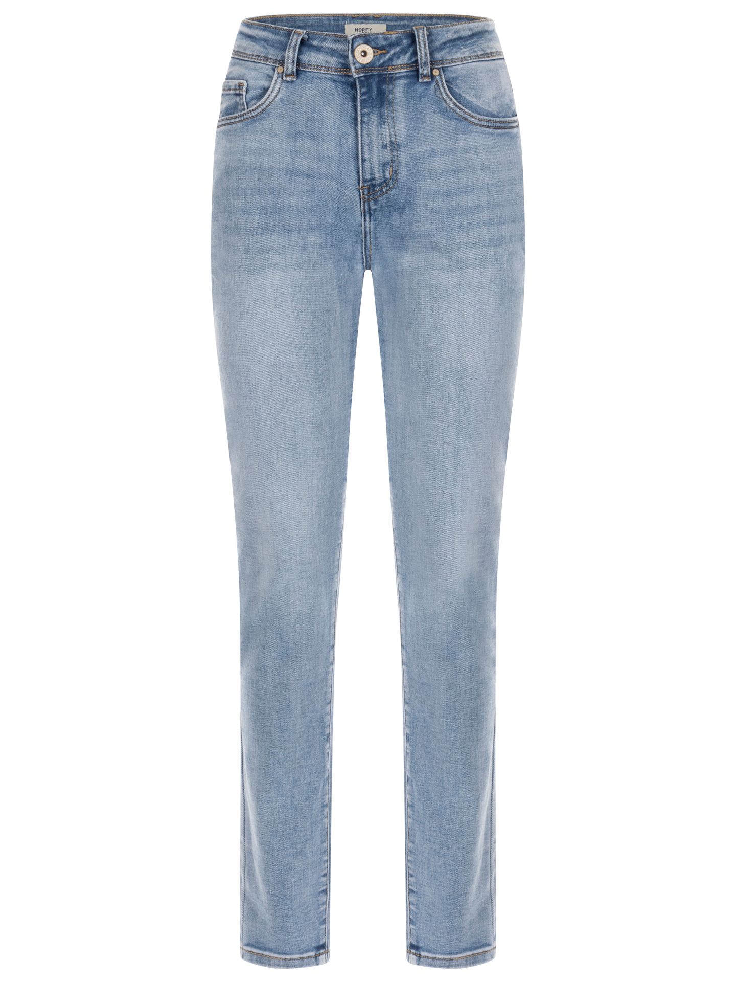 Norfy Straight Jeans Isabel Blauw 00083891-770