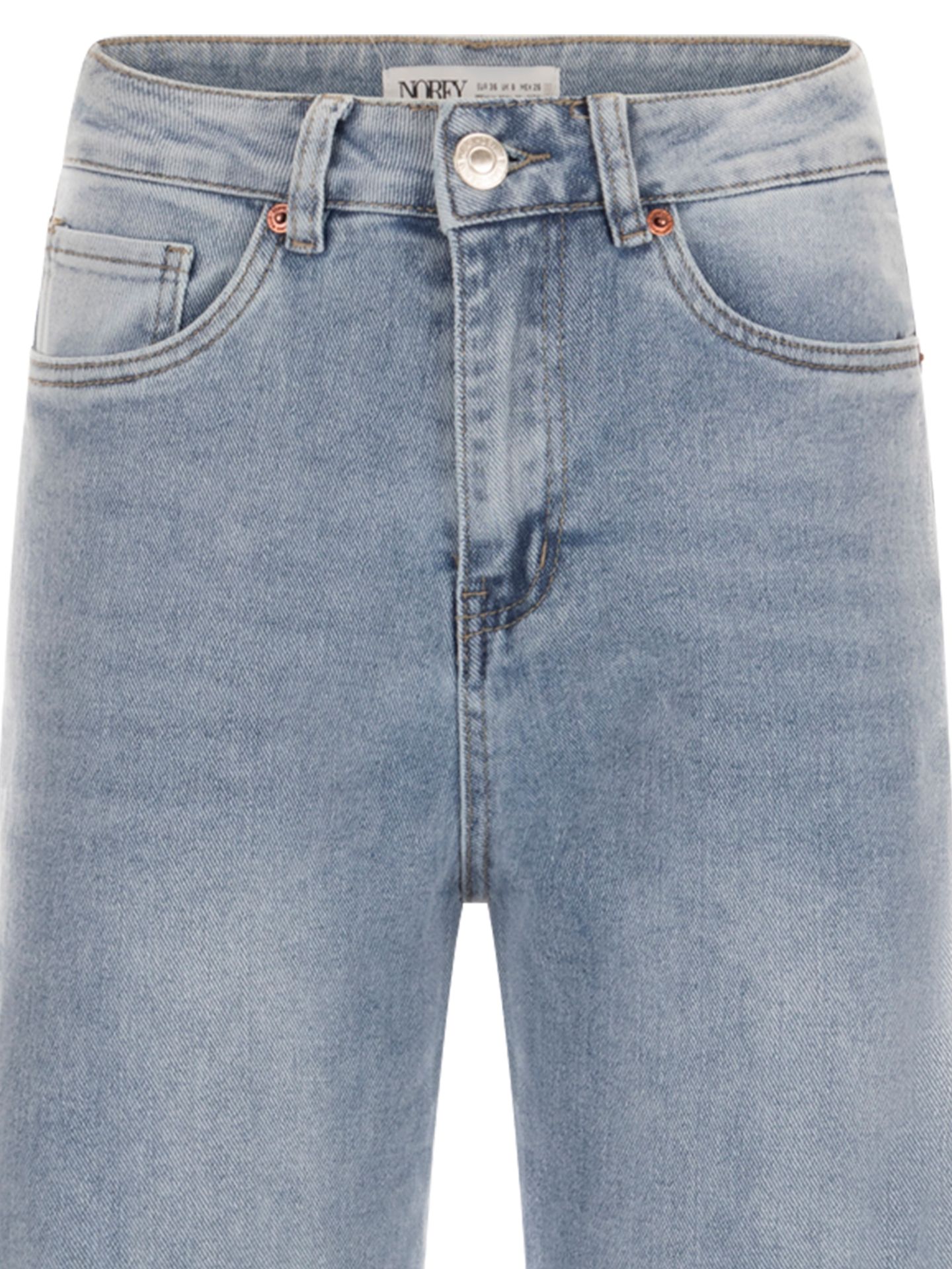 Norfy Straight Jeans Indy Blauw 00083894-800