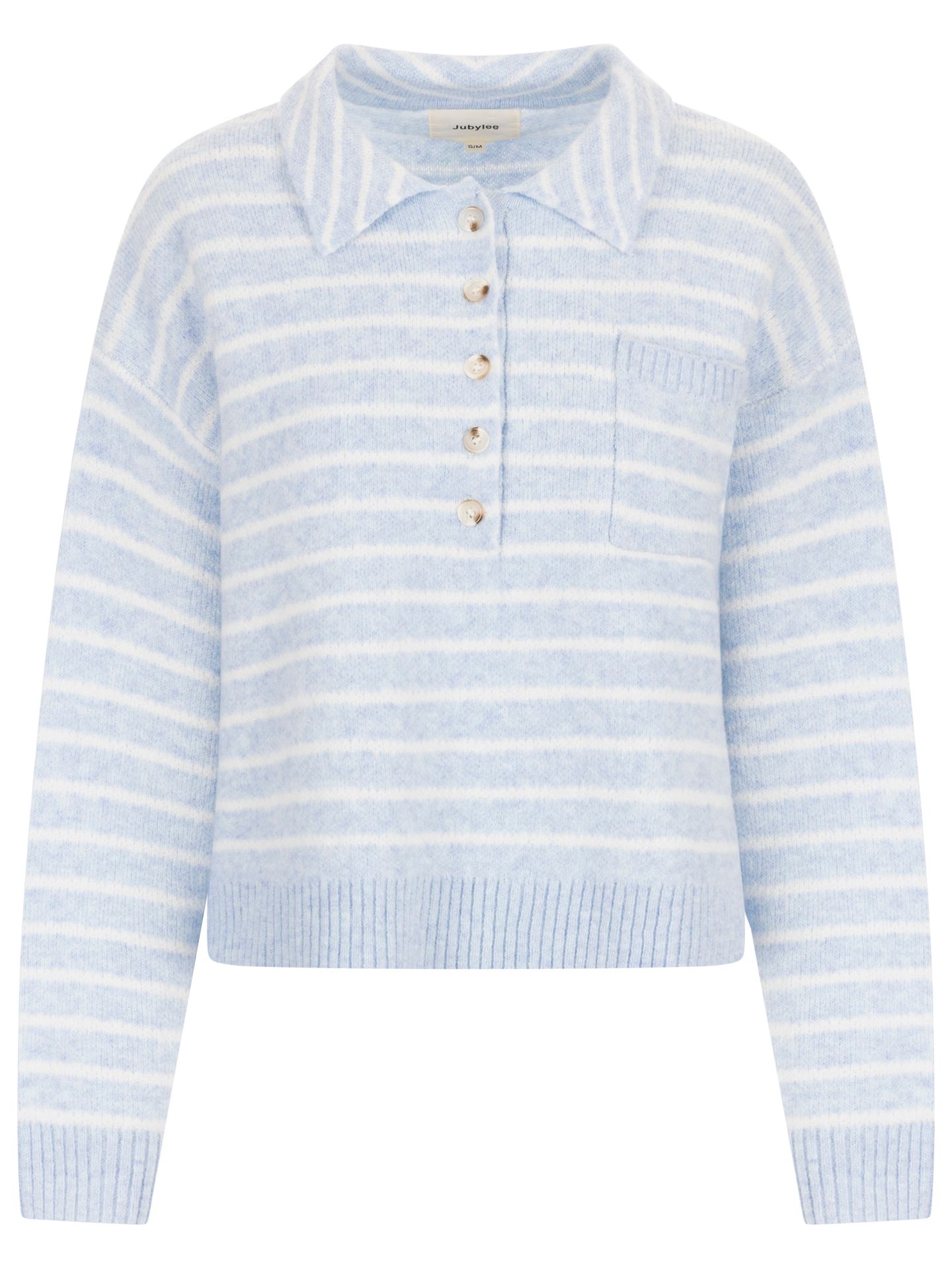 From Paris with Love Trui Jessy Blauw 00083898-1600