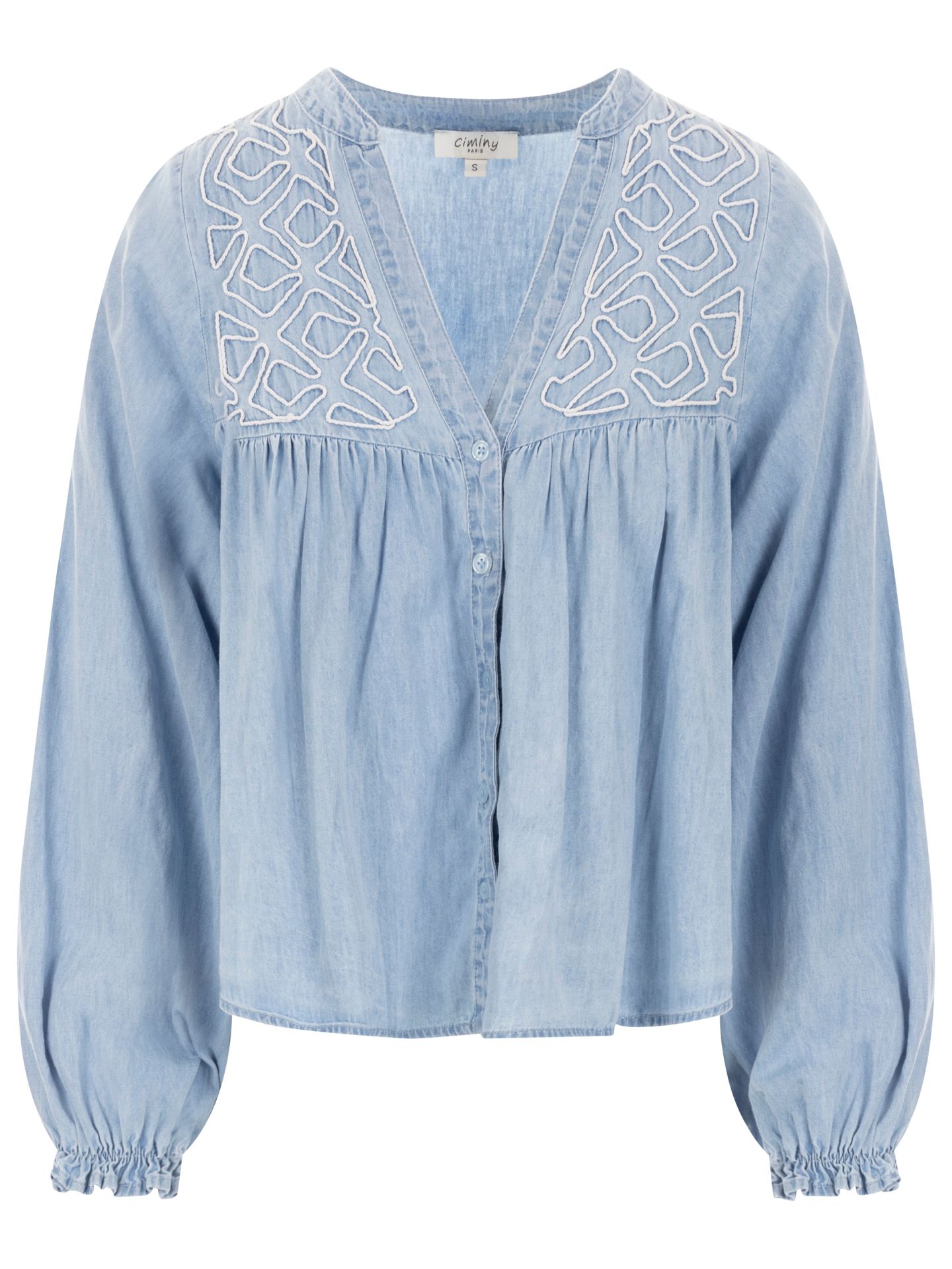 Ciminy Blouse Mieke Blauw 00083899-500