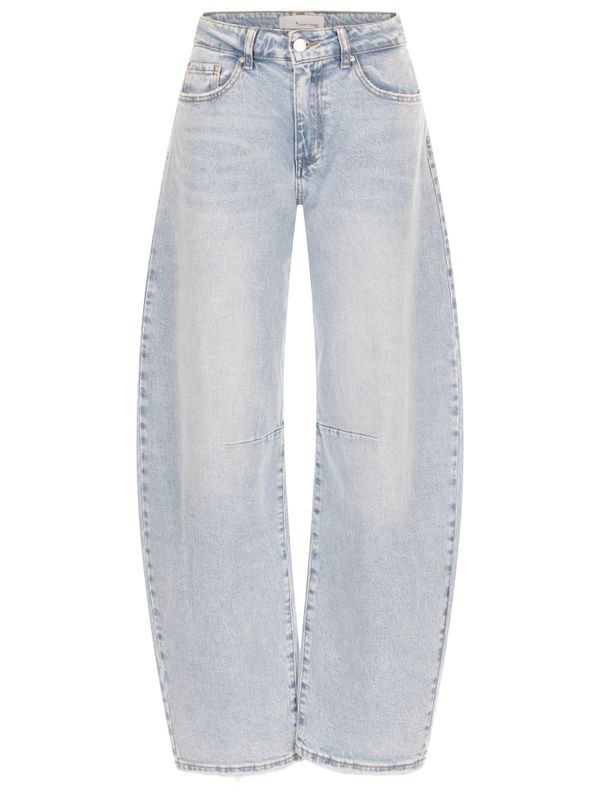 Queen Hearts Barrel Jeans Essy Blauw 2900080777046