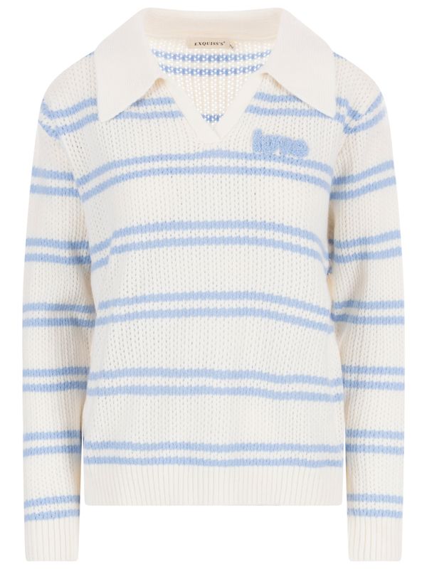 Exquisss Trui Sandy Blauw 2900080784013