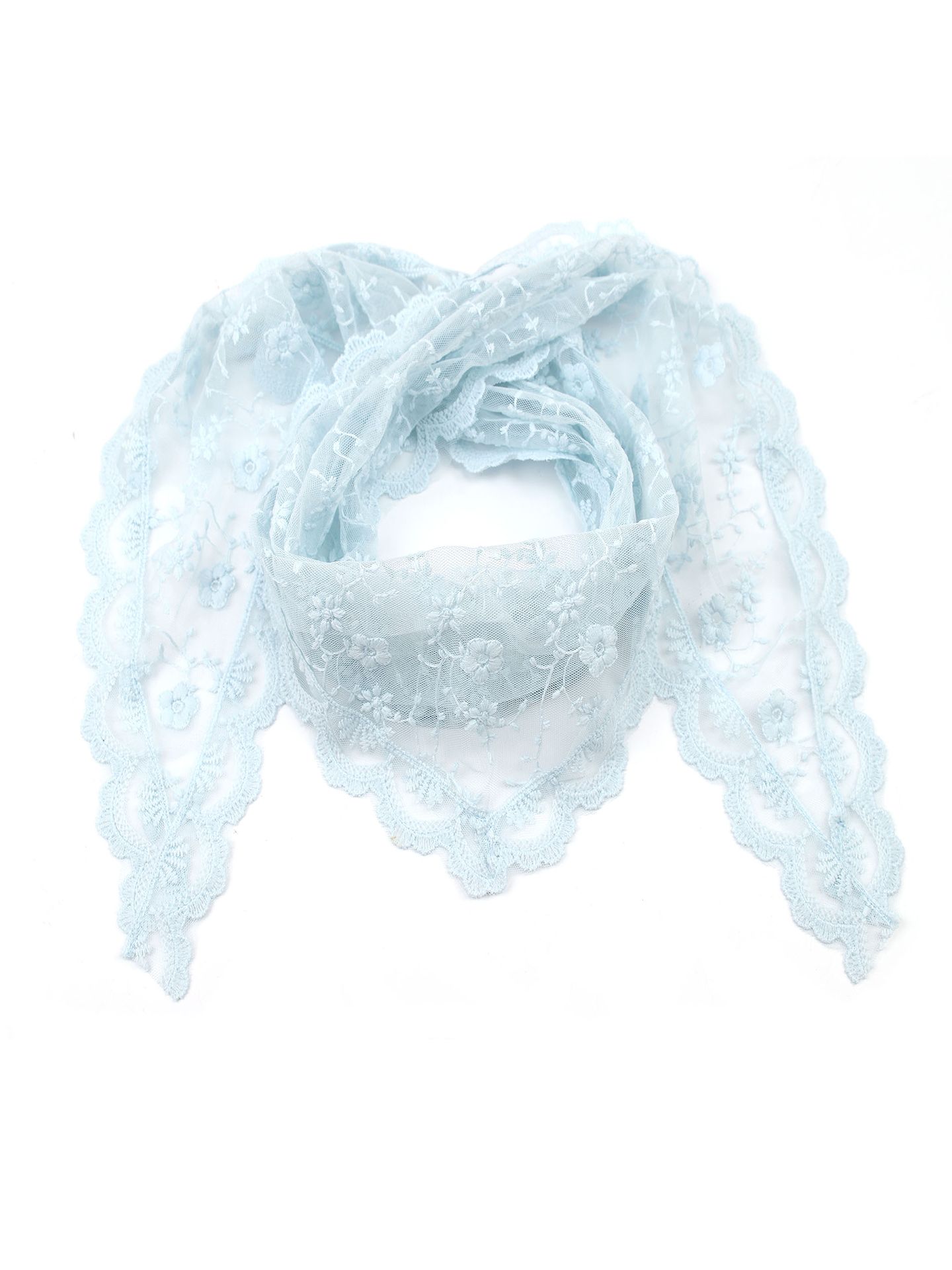 Schijvens mode Sjaal Josje Blauw 00083908-1600