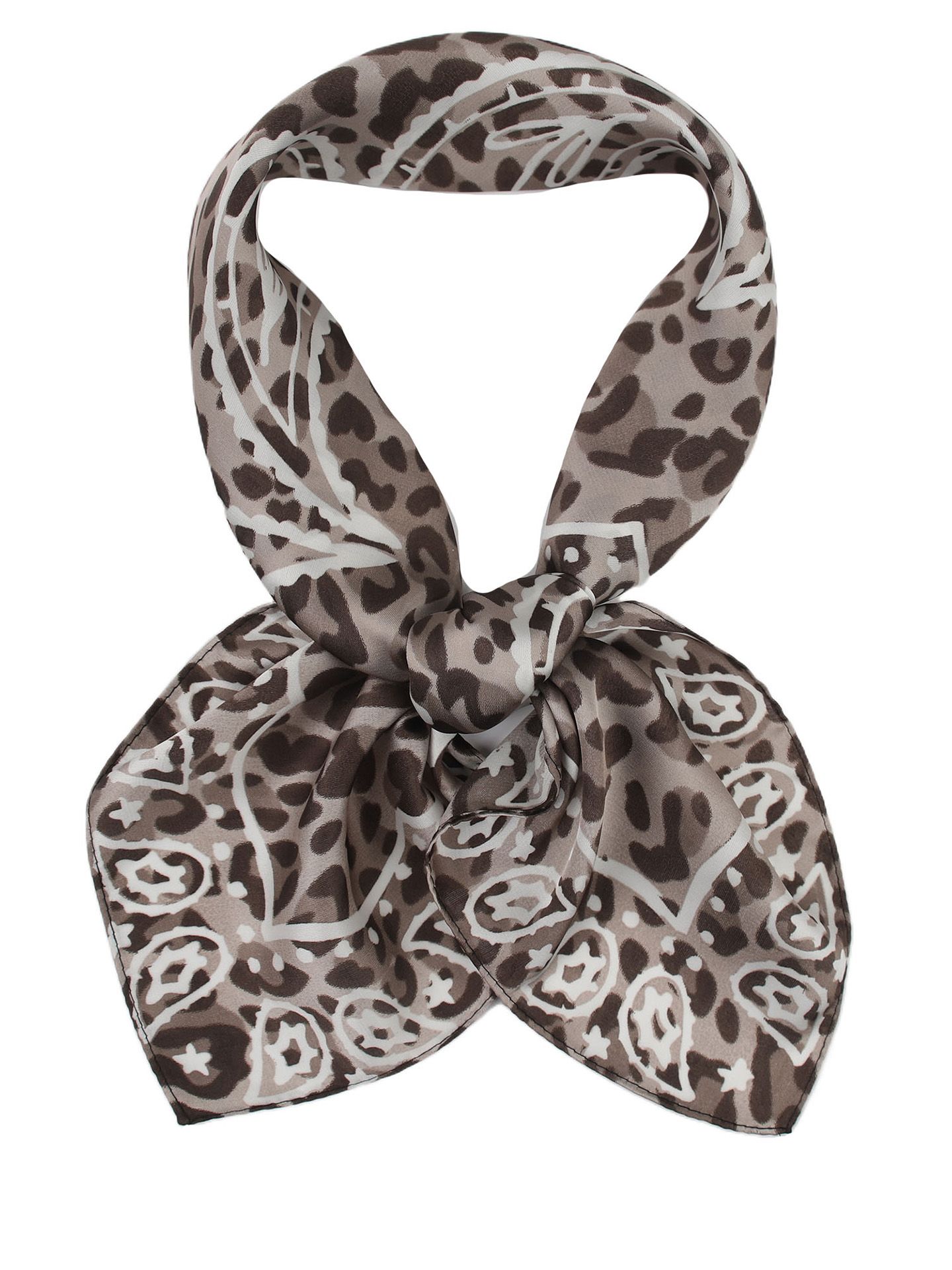 Schijvens mode Sjaal Lou Taupe 00083910-5500