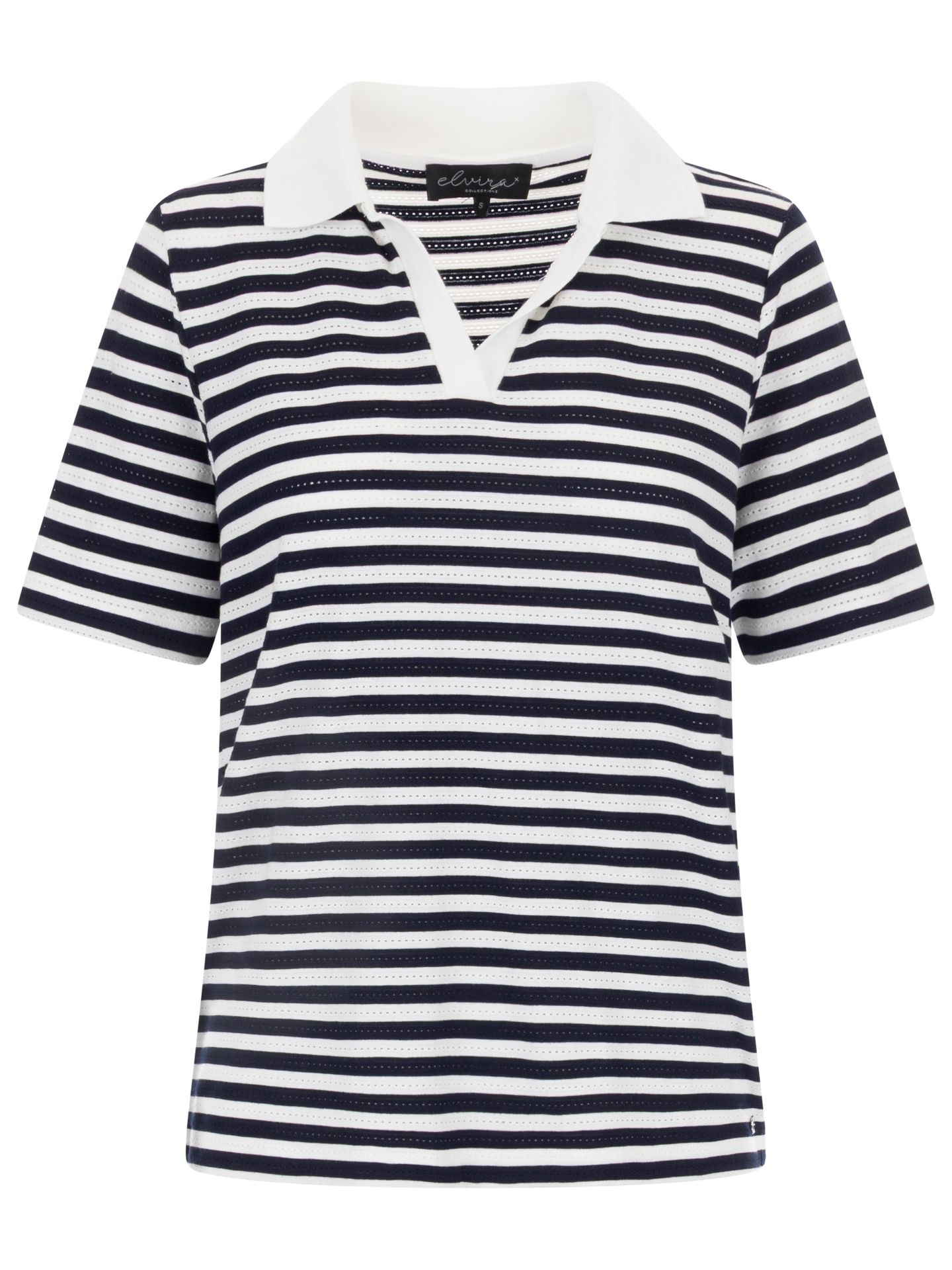 Elvira Collections T-shirt Elise Blauw 00083919-1500