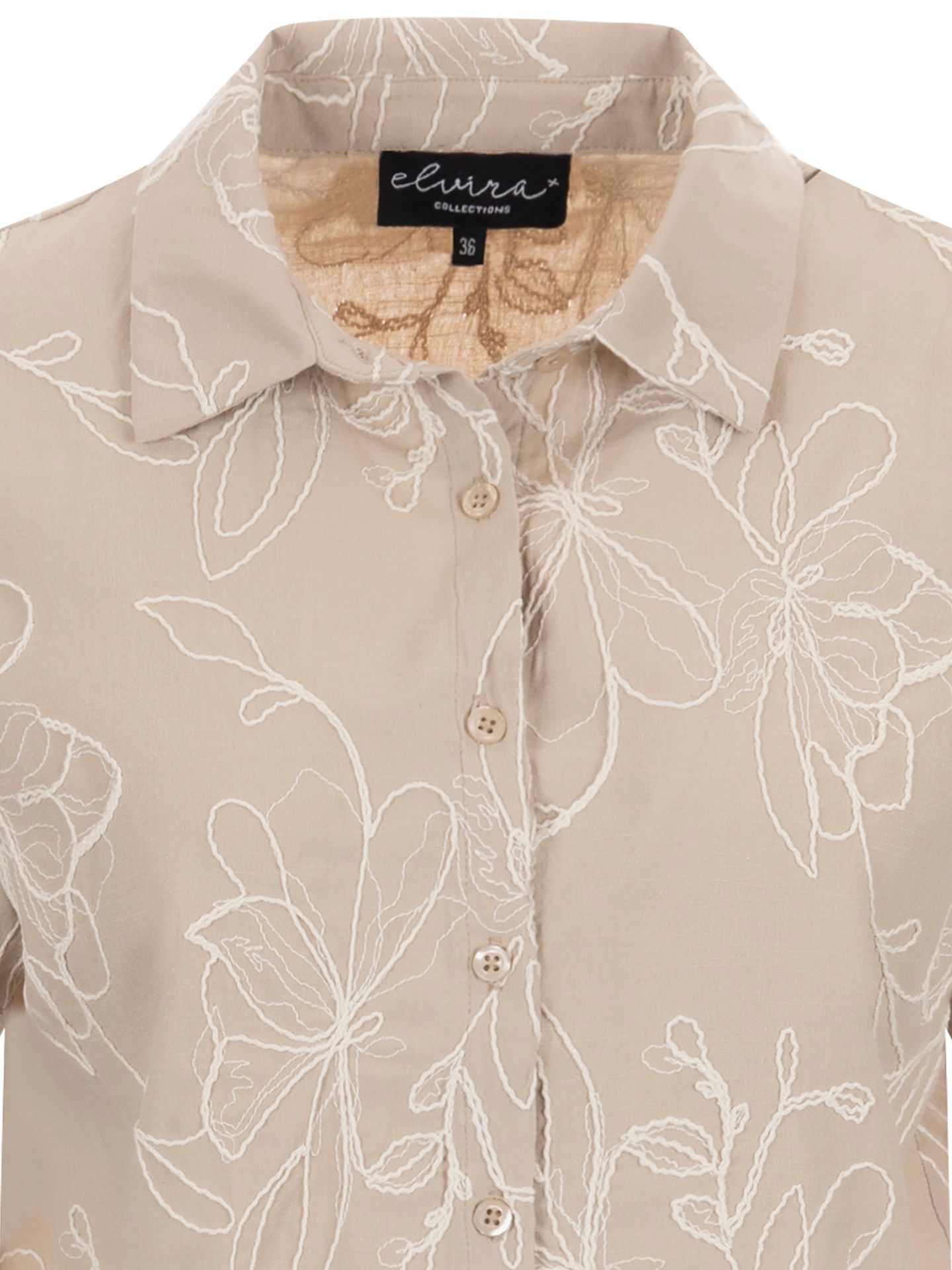 Elvira Collections Blouse Nadia Beige 00083926-5200