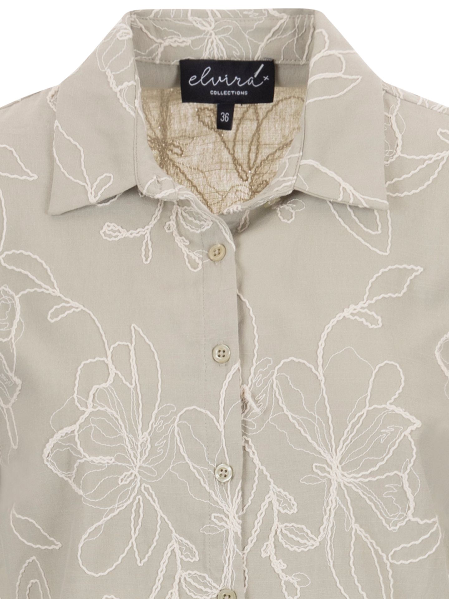 Elvira Collections Blouse Nadia Groen 00083926-6200