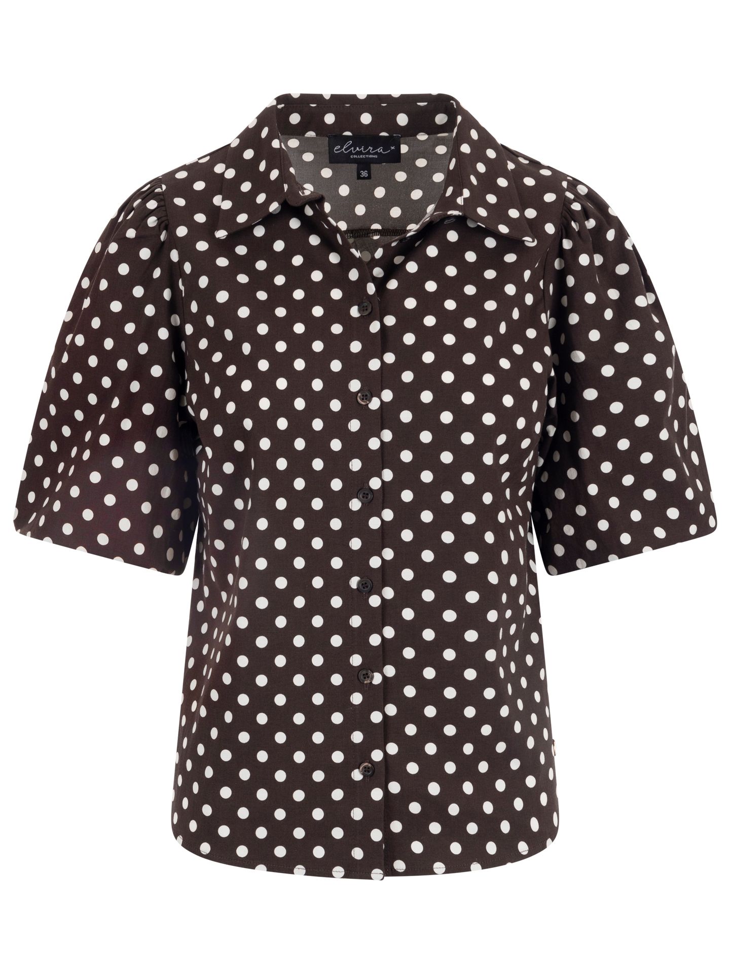 Elvira Collections Blouse Jade Bruin 00083927-5800