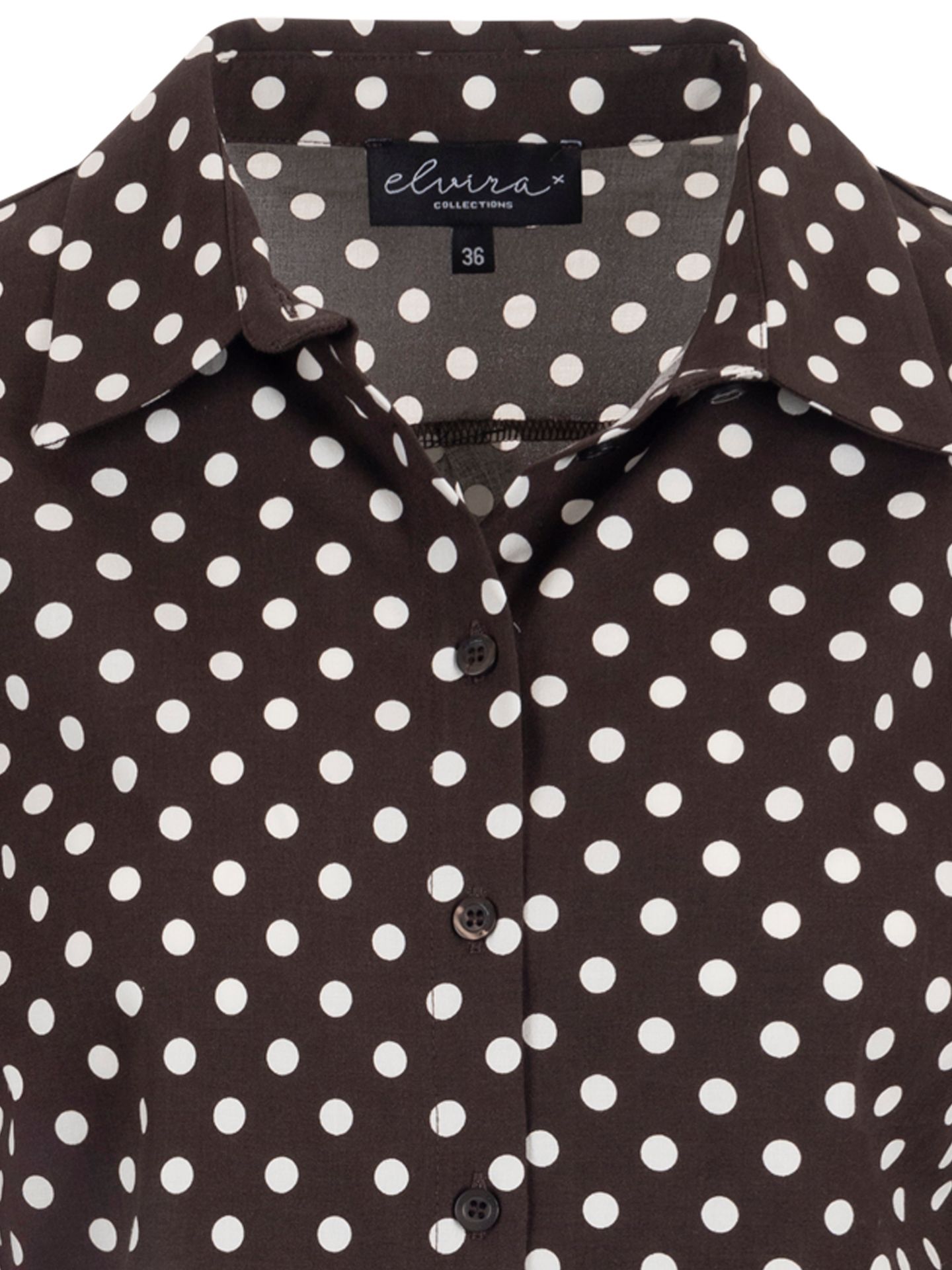 Elvira Collections Blouse Jade Bruin 00083927-5800