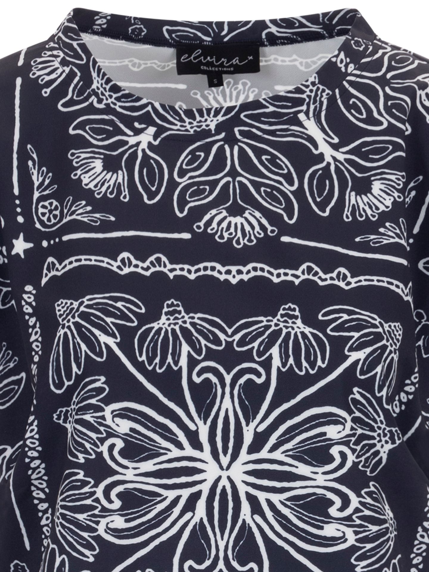 Elvira Collections T-shirt Cleo Blauw 00083932-1500