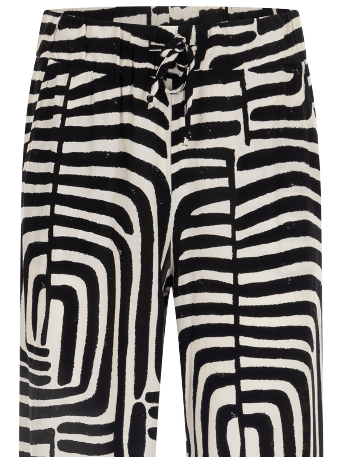 Elvira Collections Pantalon Abby Zwart-wit 00083937-7900