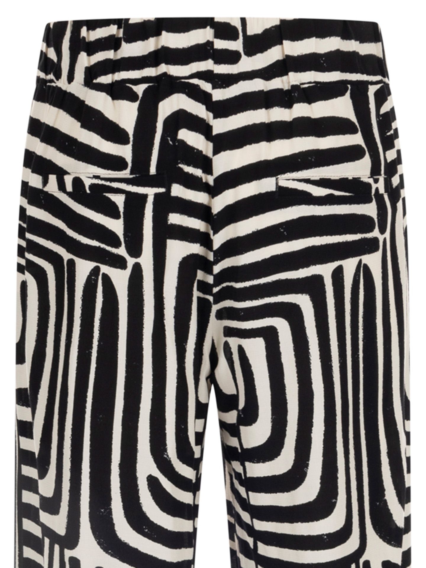 Elvira Collections Pantalon Abby Zwart-wit 00083937-7900