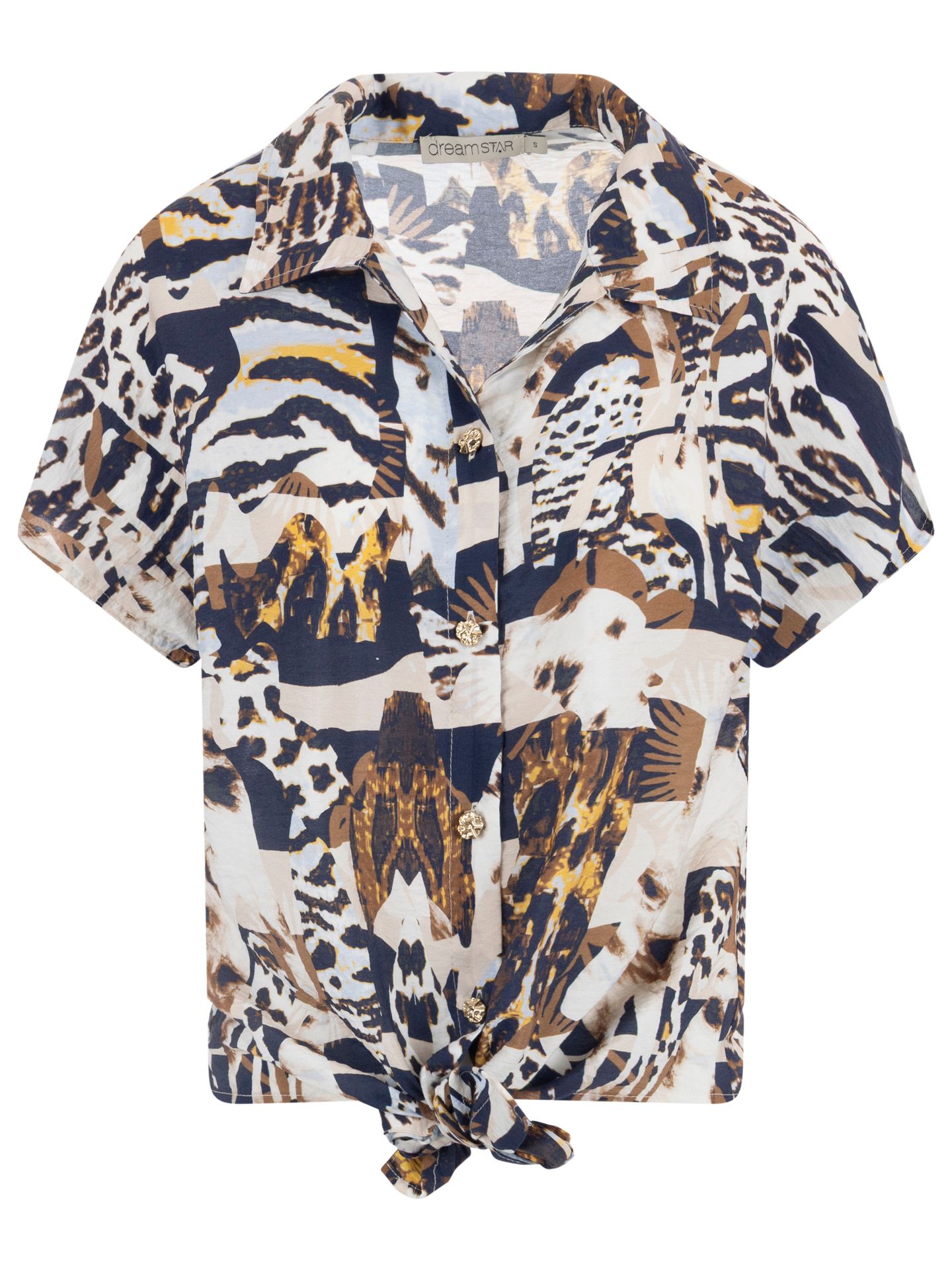 Dreamstar Blouse Knottie Blauw 00083944-1300