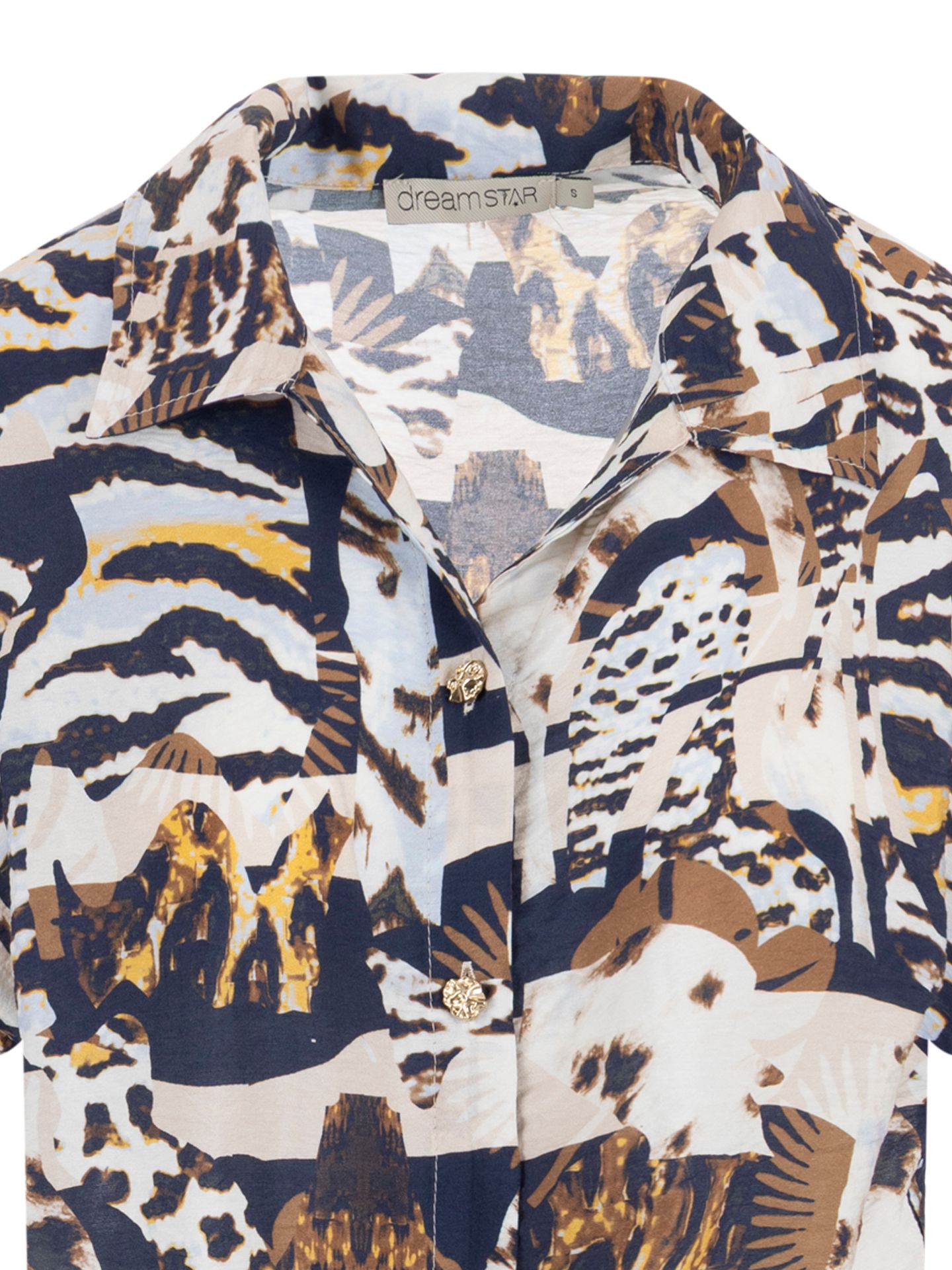 Dreamstar Blouse Knottie Blauw 00083944-1300