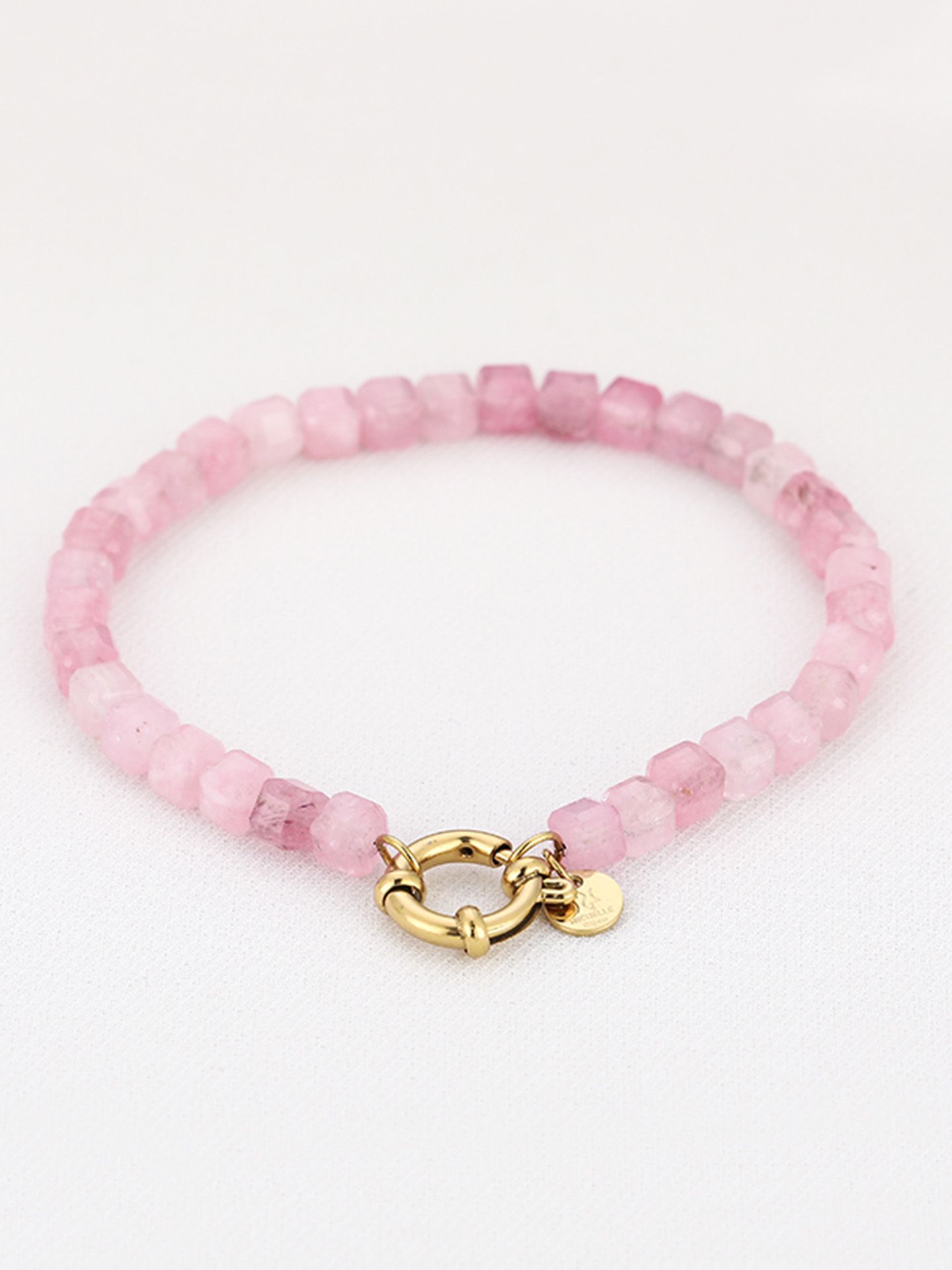 Schijvens mode Armband Maaya Roze 00083959-4700
