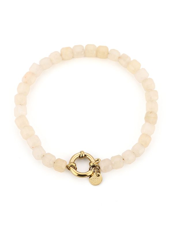 Schijvens mode Armband Maaya Beige 2900080872017