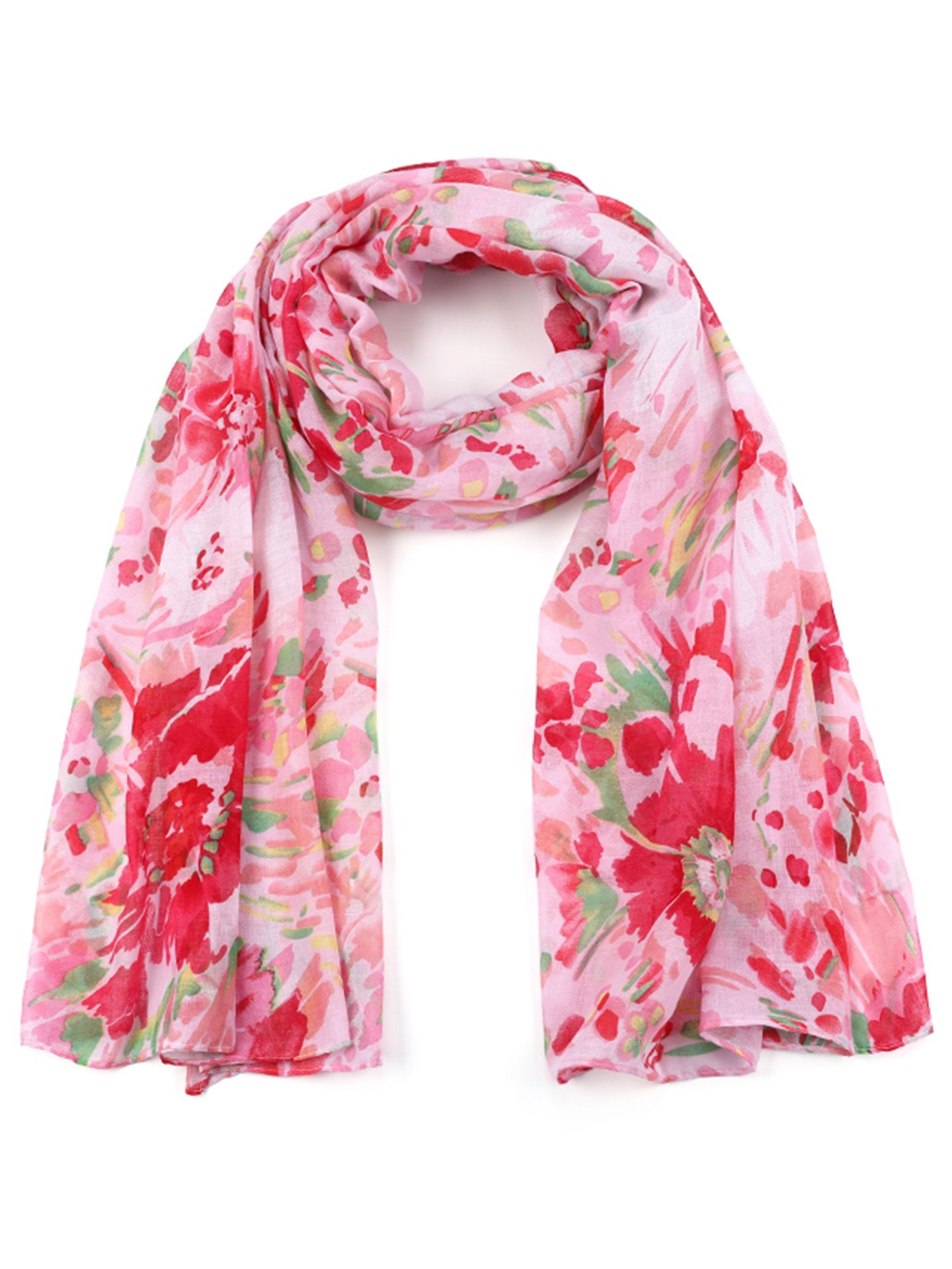 Schijvens mode Sjaal Fleur Roze 00083966-4700