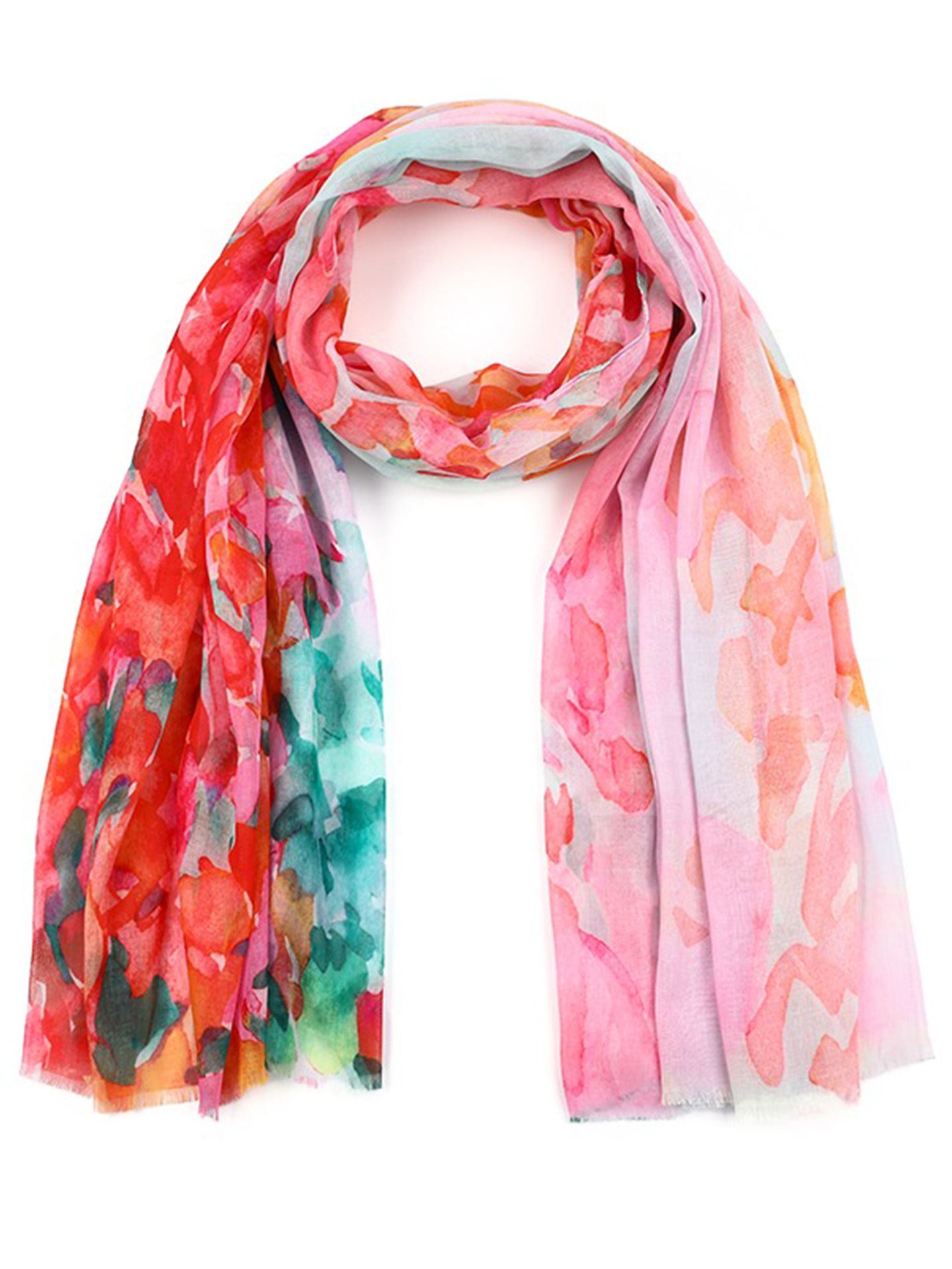 Schijvens mode Sjaal Elly Roze 00083967-4000